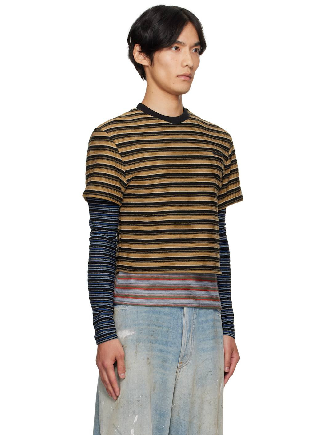 Multicolor Stripe LS T-shirt - 2