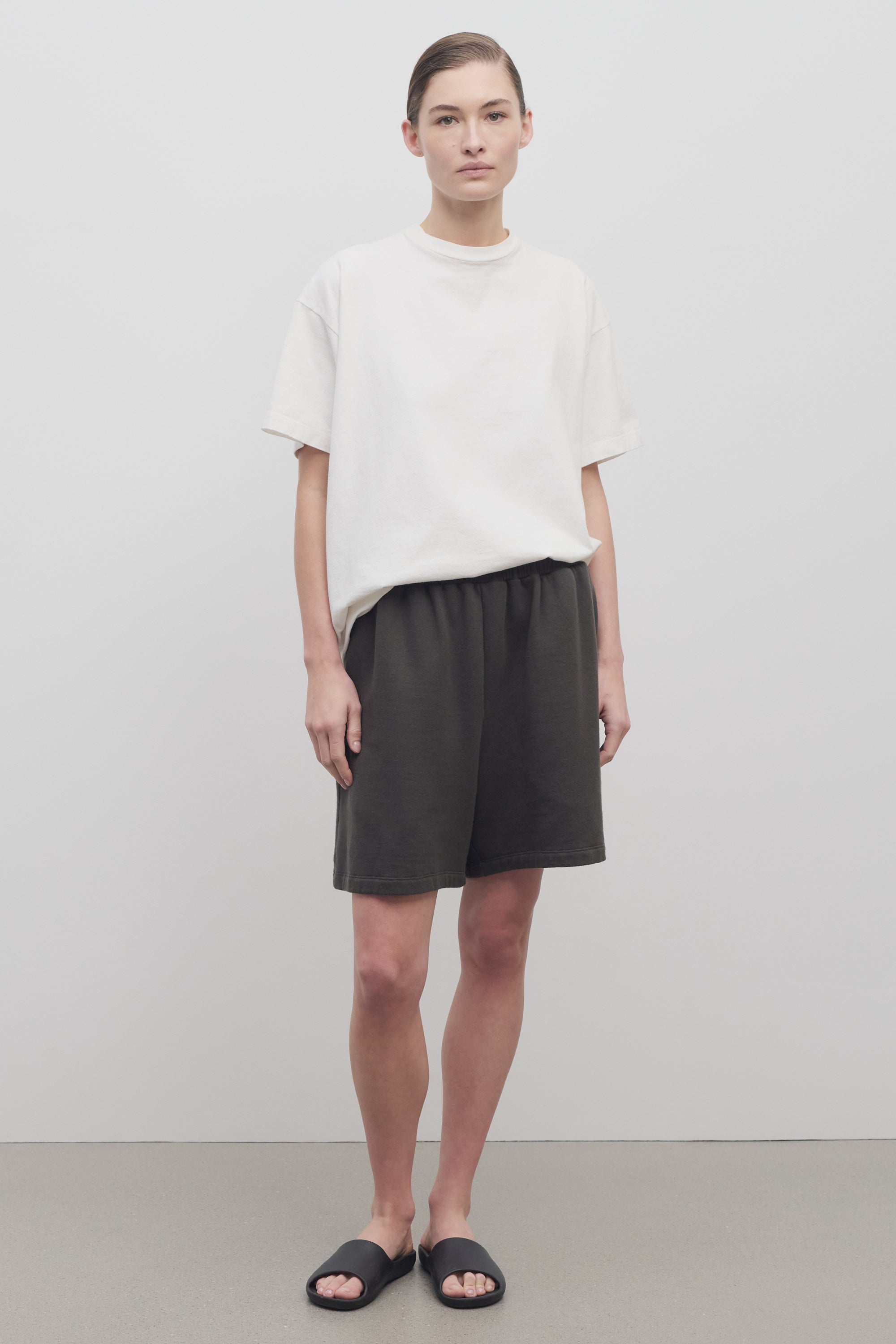 Gana Short in Cotton and Cashmere - 3