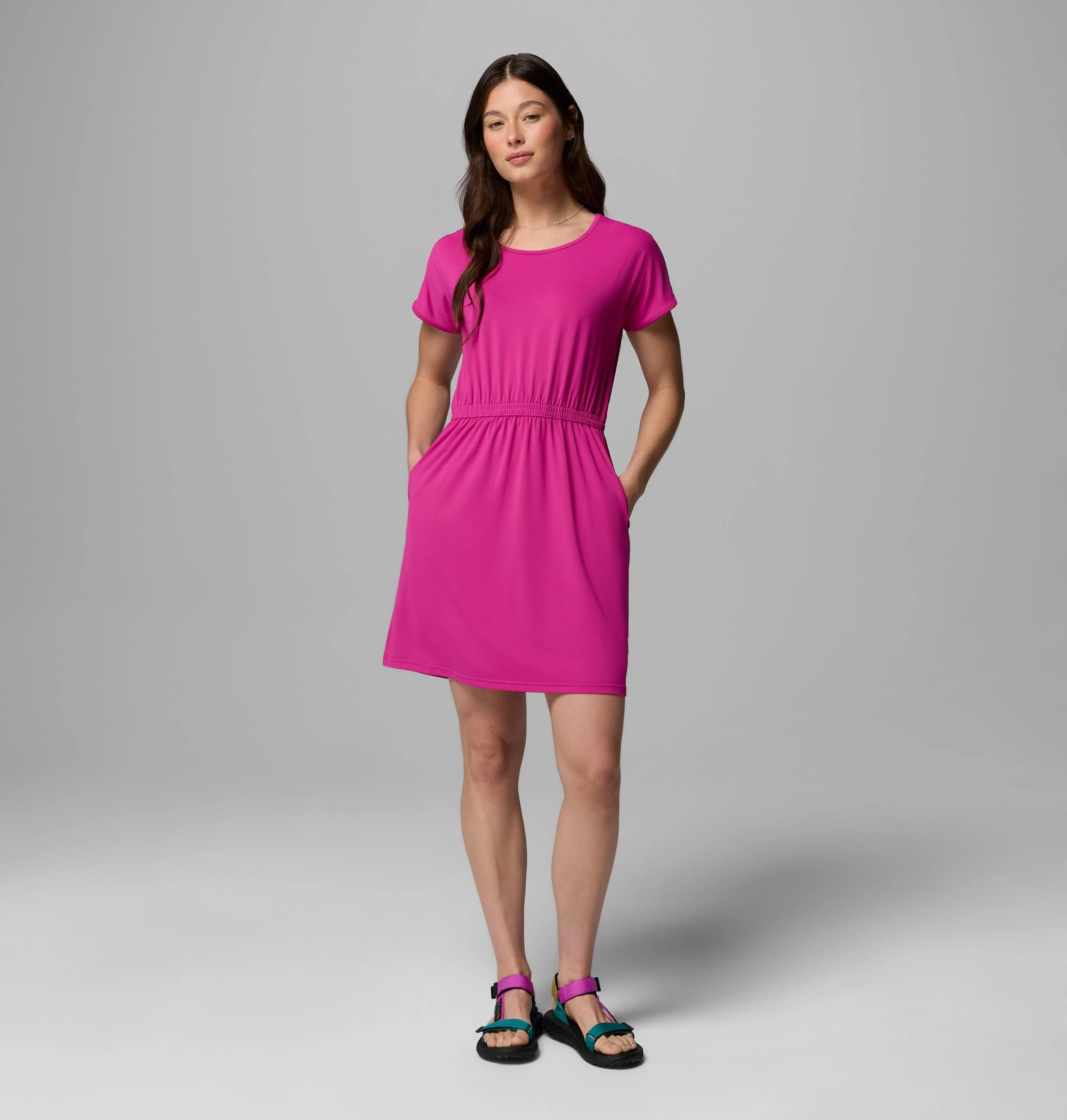 Women's Chill River Short Sleeve Dress - 1