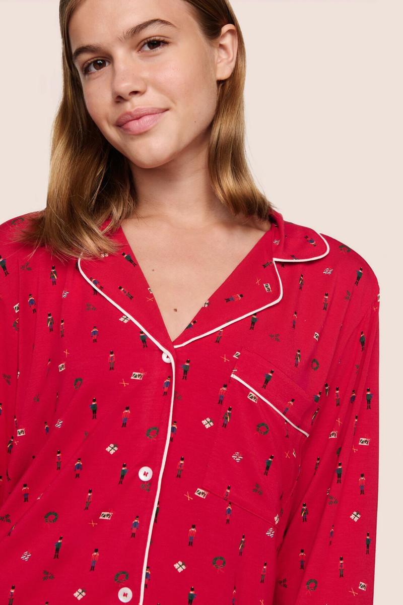 Gisele Printed TENCEL™ Modal Long PJ Set 7