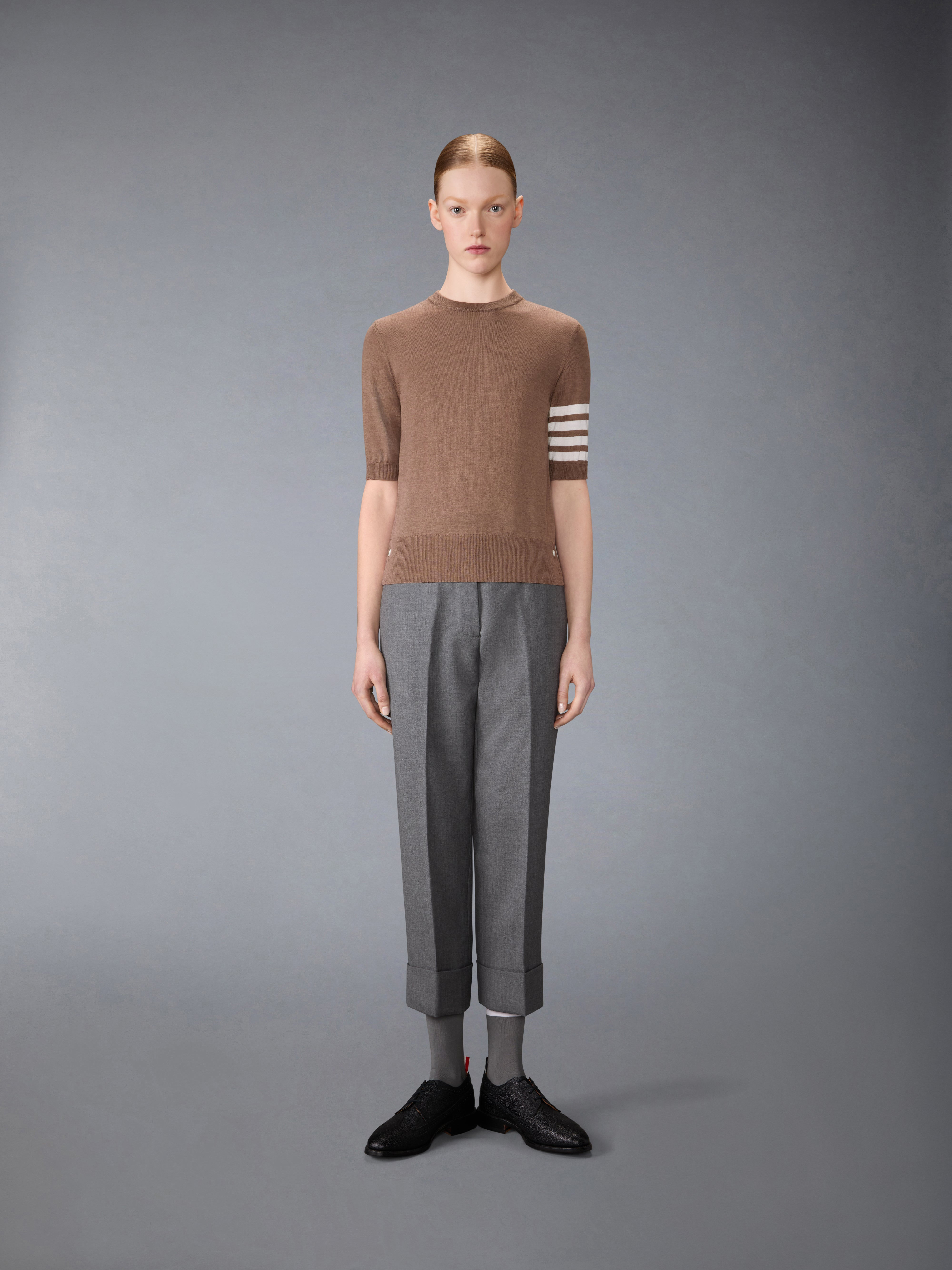 FINE MERINO WOOL 4-BAR TEE - 3