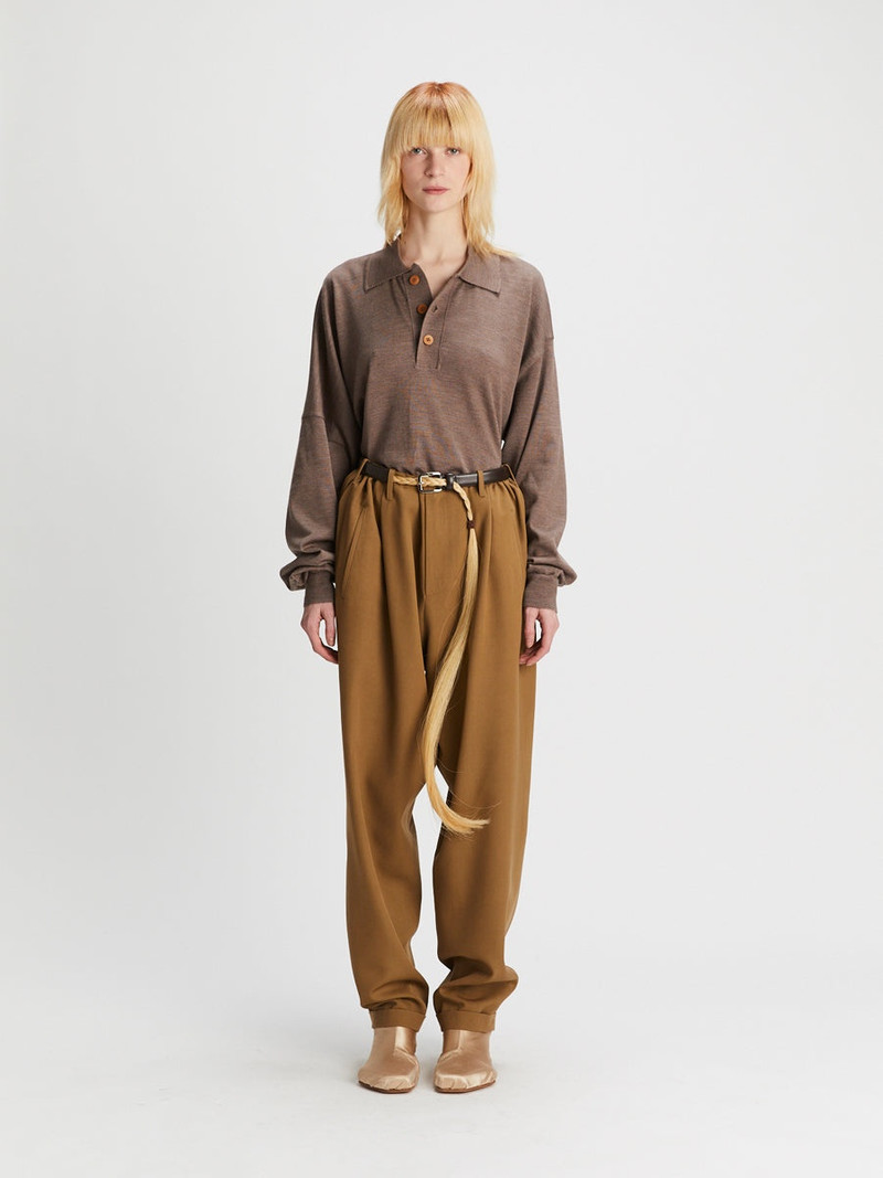 Magliano Ricordo Belt Brown + Blonde Hair 3