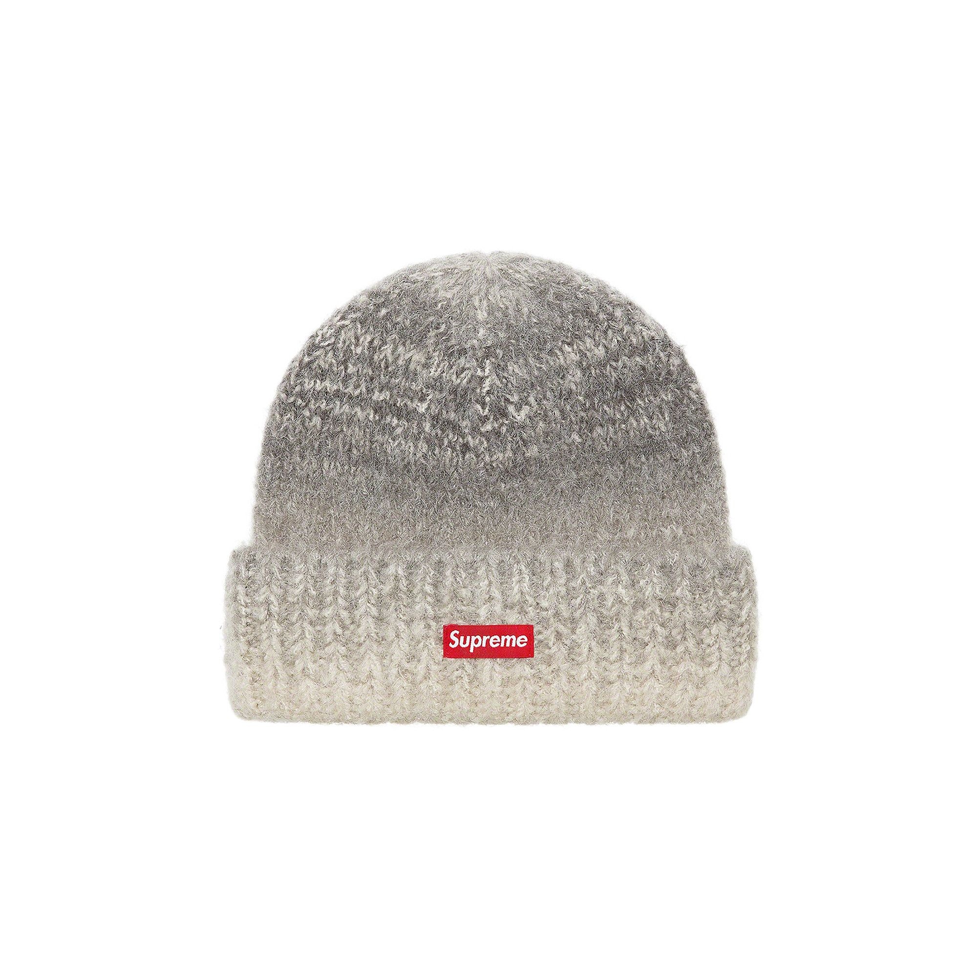 Supreme Gradient Stripe Beanie 'Grey' - 1