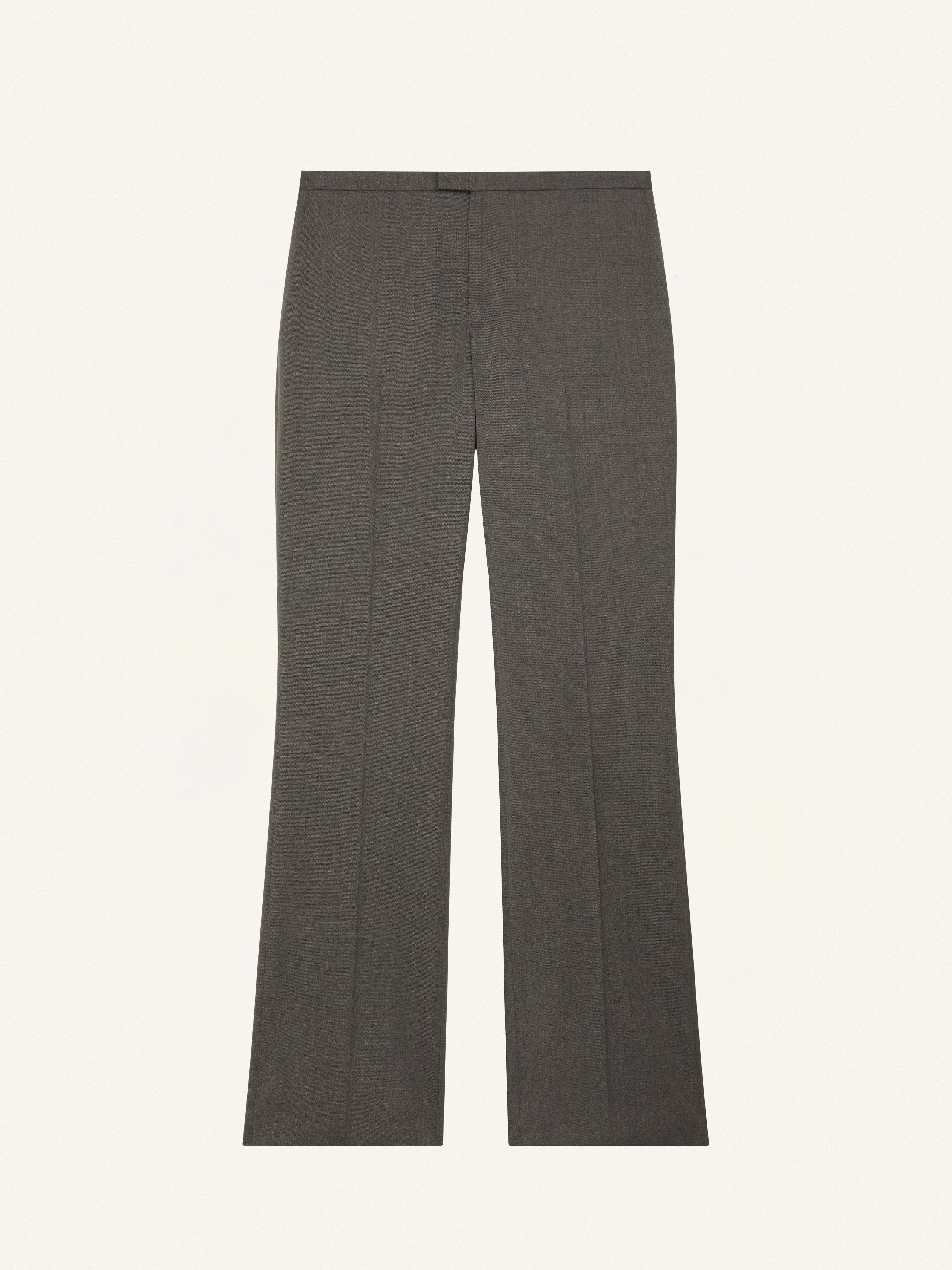HERITAGE WOOL CAVIAR TAILORED PANTS - 1