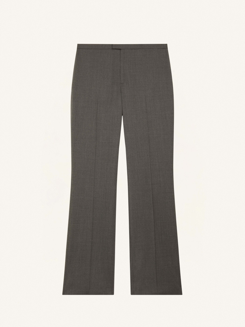 HERITAGE WOOL CAVIAR TAILORED PANTS 1