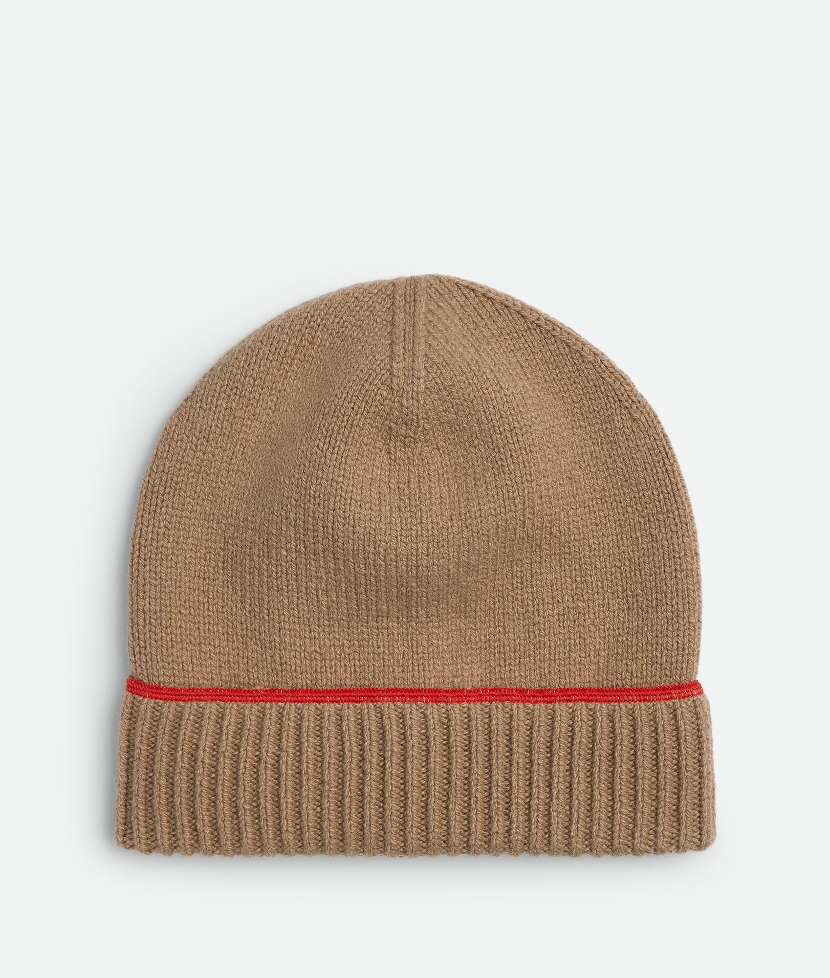 wool cashmere overlock beanie - 1
