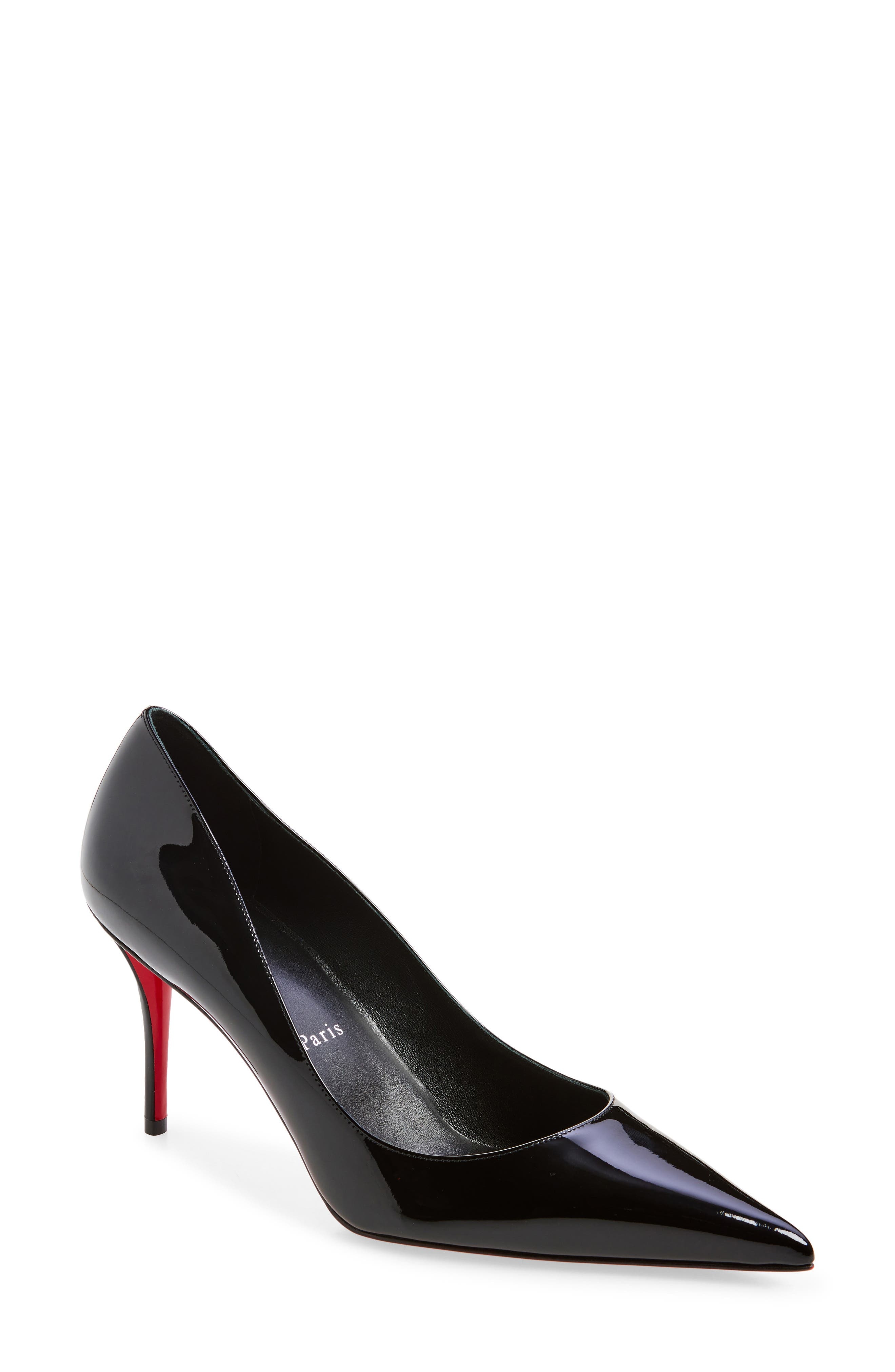 Christian Louboutin Miss Z Pointed Toe Pump in Black at Nordstrom - 1