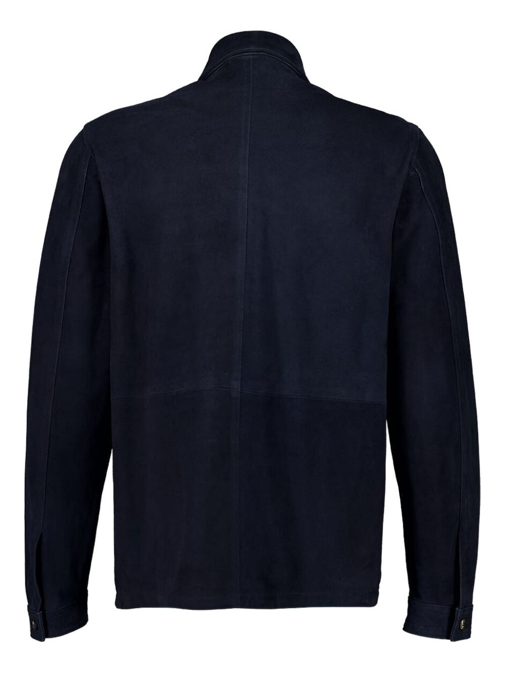 Ravi flap-pocket suede overshirt - 2