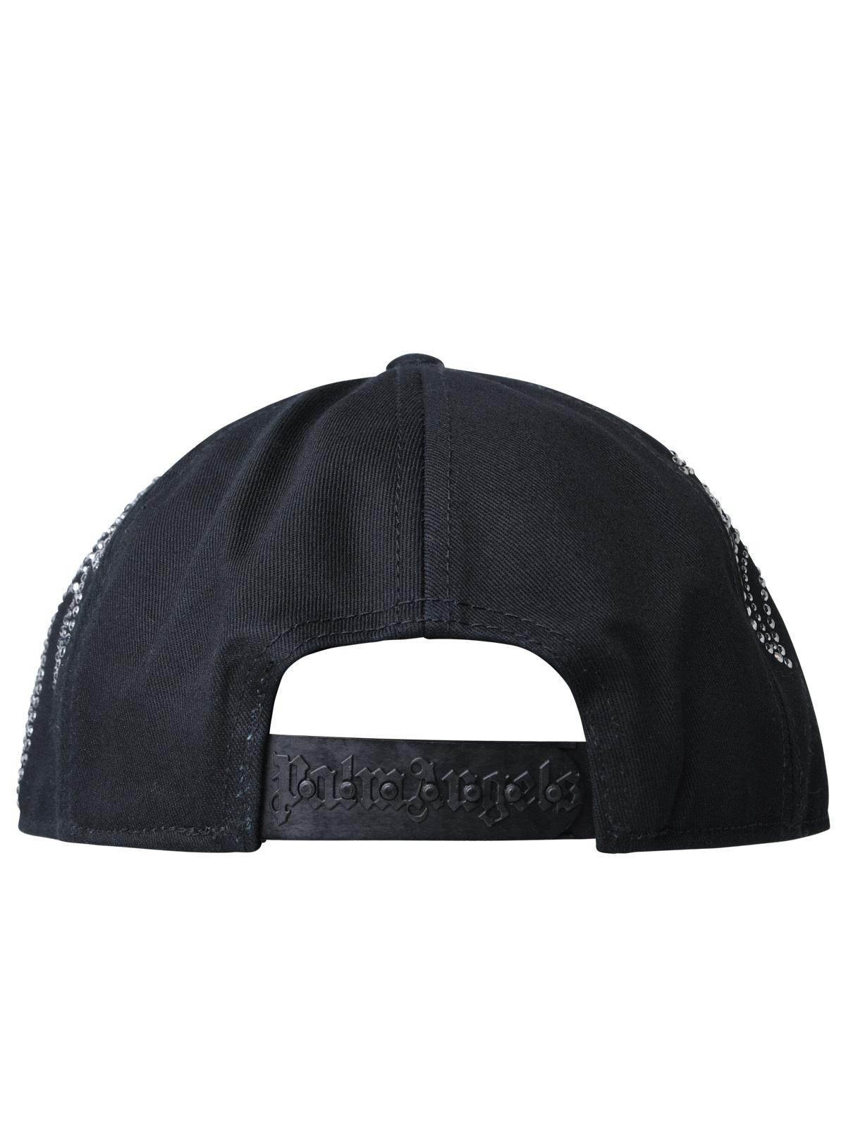 Palm Angels Black Cotton Hat Women - 3