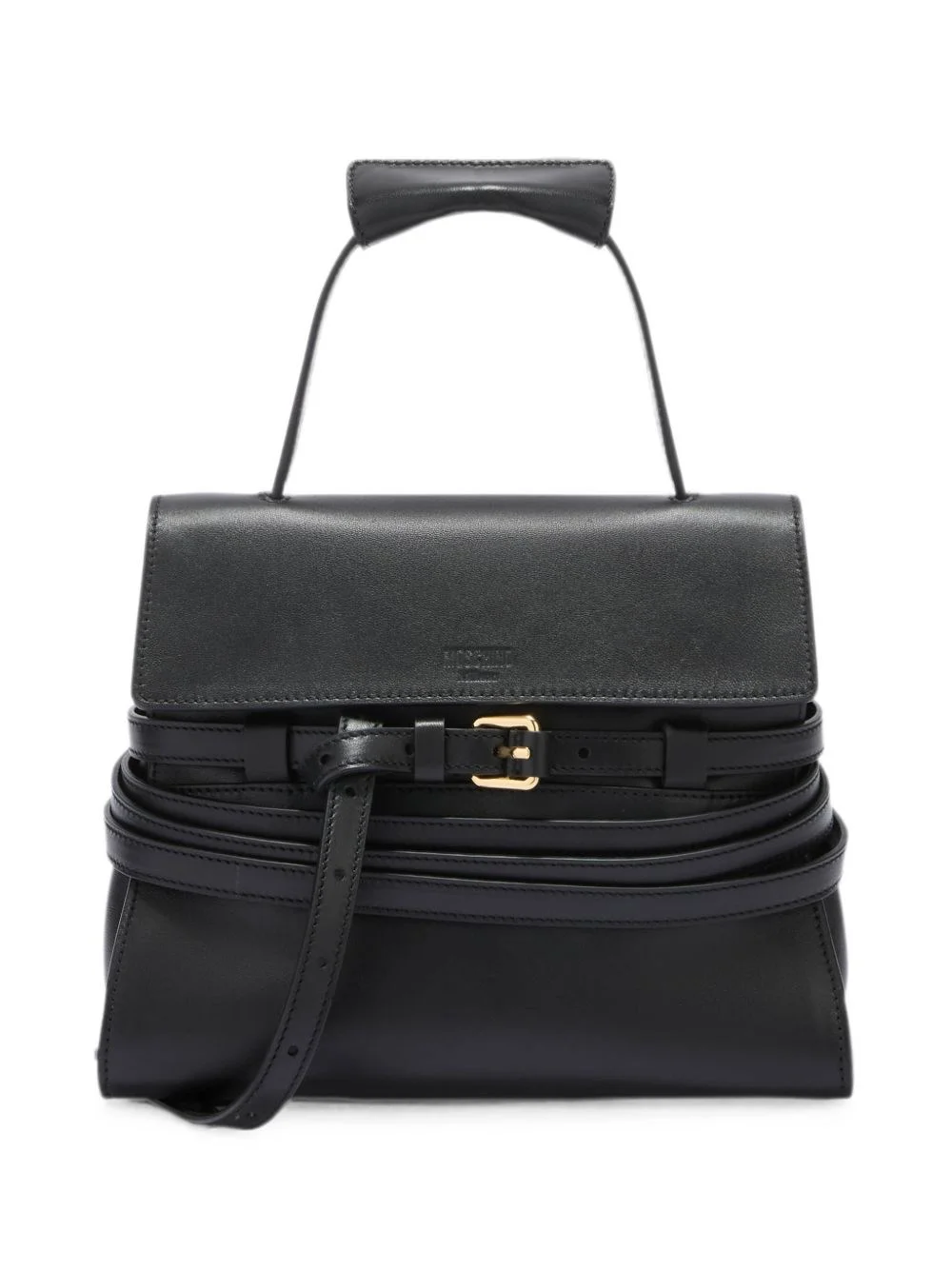 Moschino Tie Me leather handbag - 1