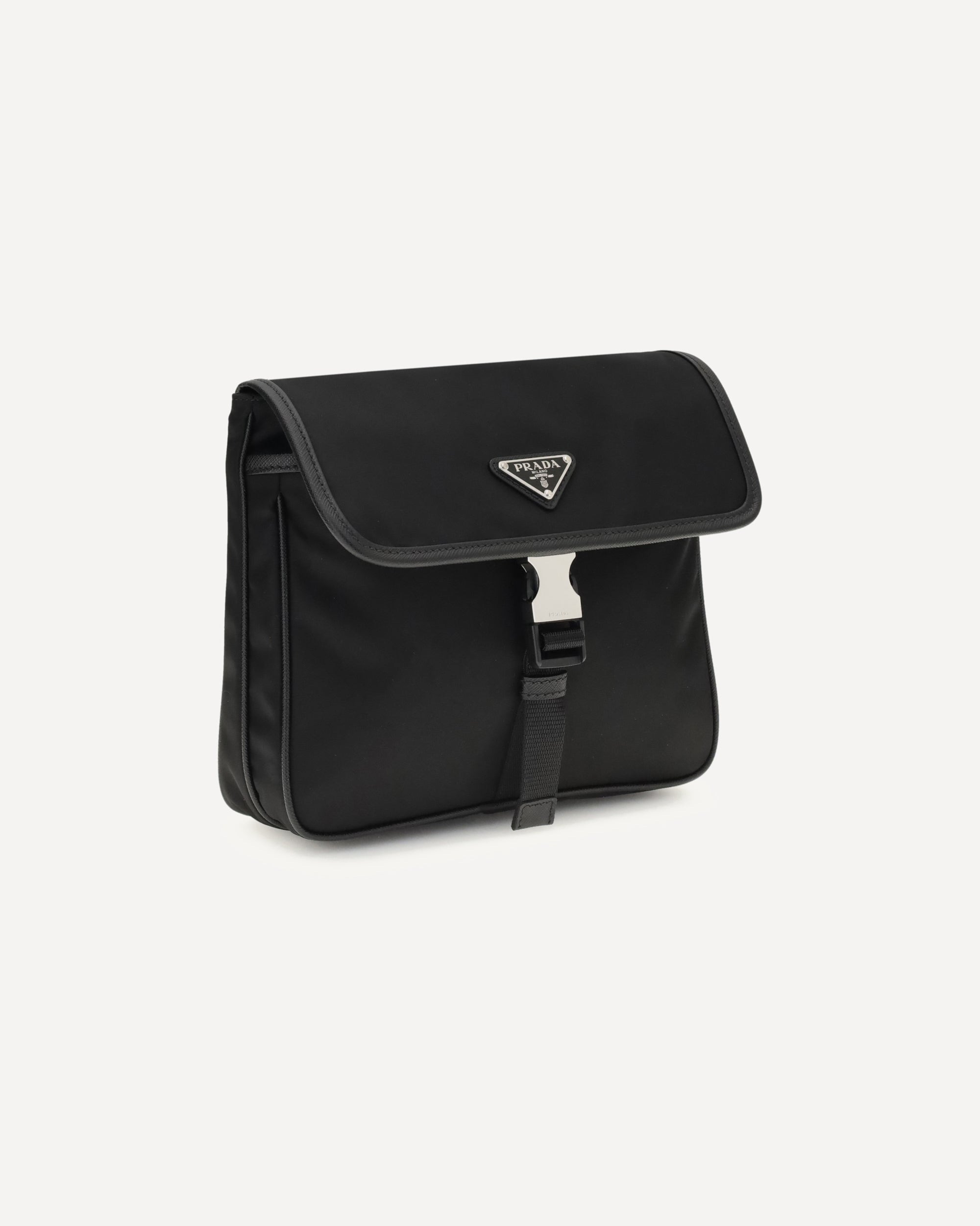 Re-Nylon and saffiano Shoulder Bag - 2
