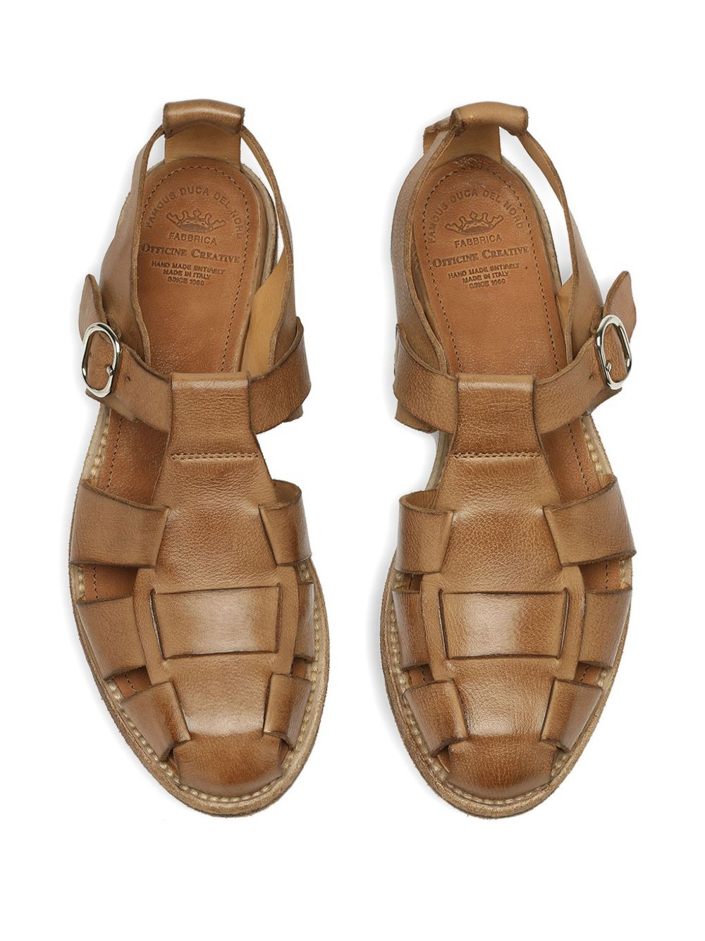 Lexikon 536 leather sandals - 4
