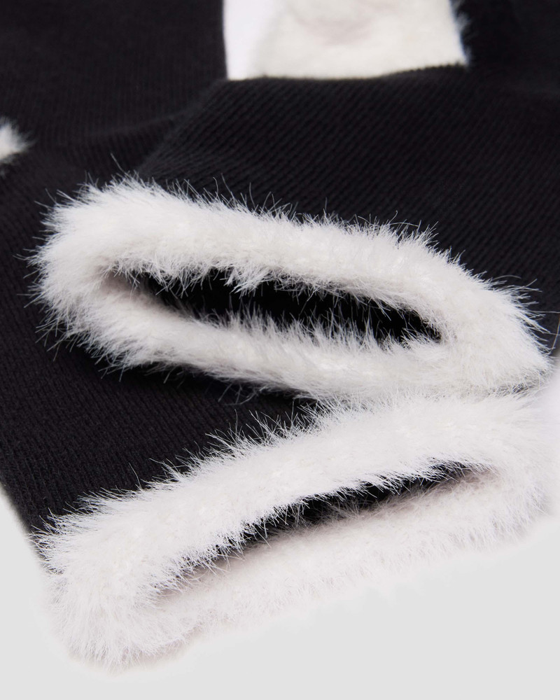 FAUX FUR ORGANIC COTTON BLEND SOCKS ORGANIC COTTON BLEND SOCKS 4