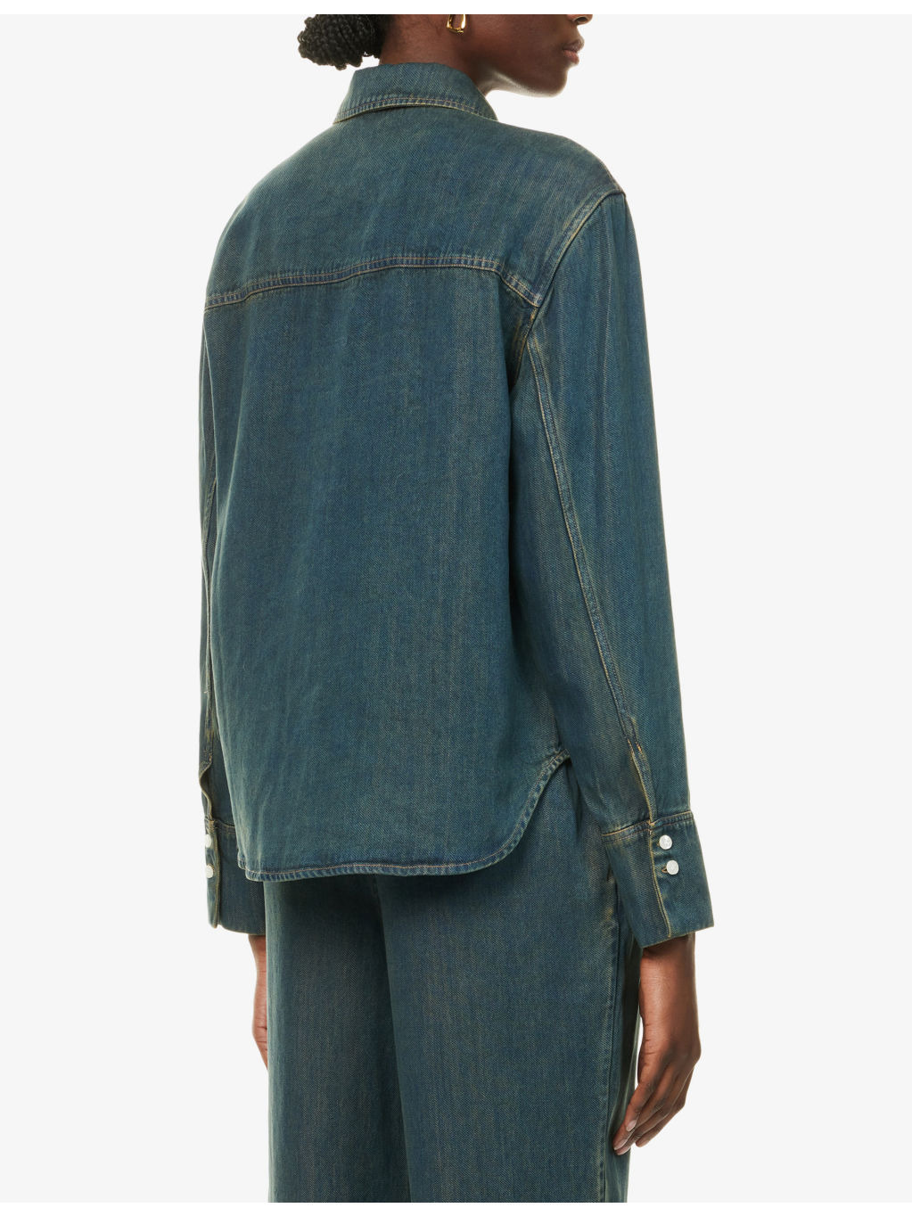 Sabex Curved-Hem Woven Shirt - 4