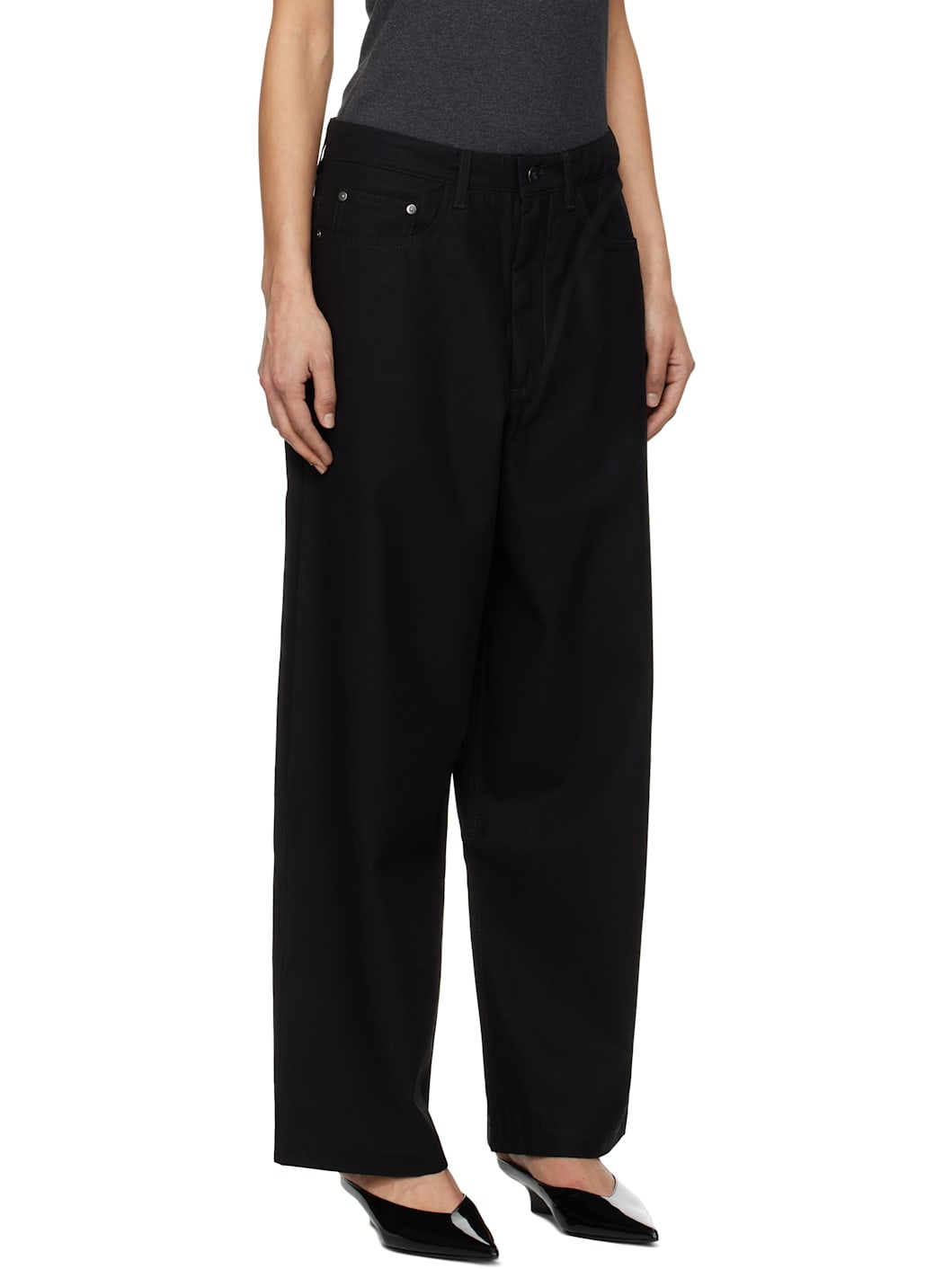 Black Massive Trousers - 2