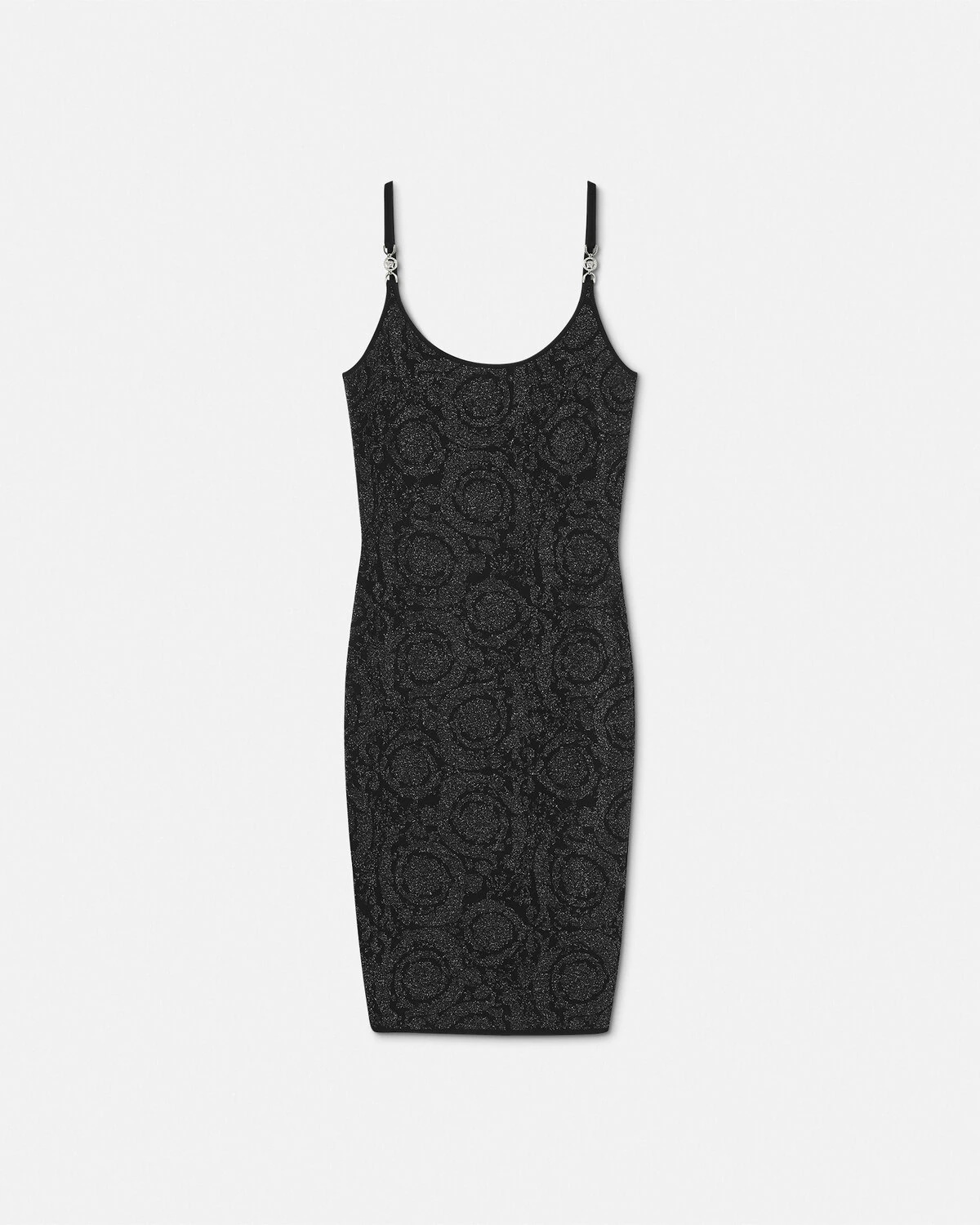 Barocco Lurex Knit Midi Dress - 1