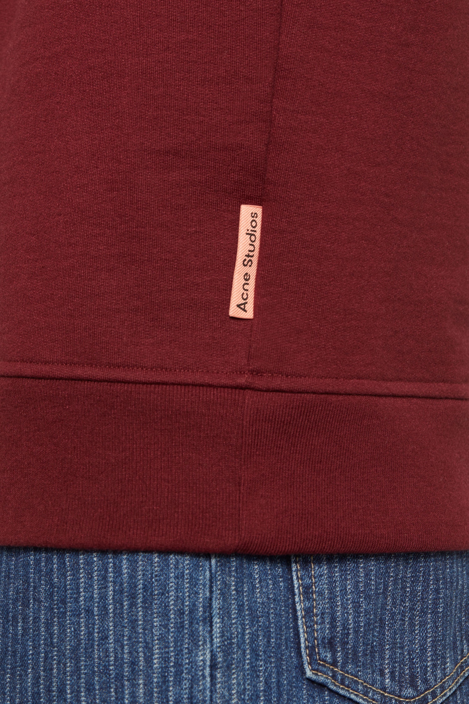 Classic fit sweatshirt rosewood red - 6