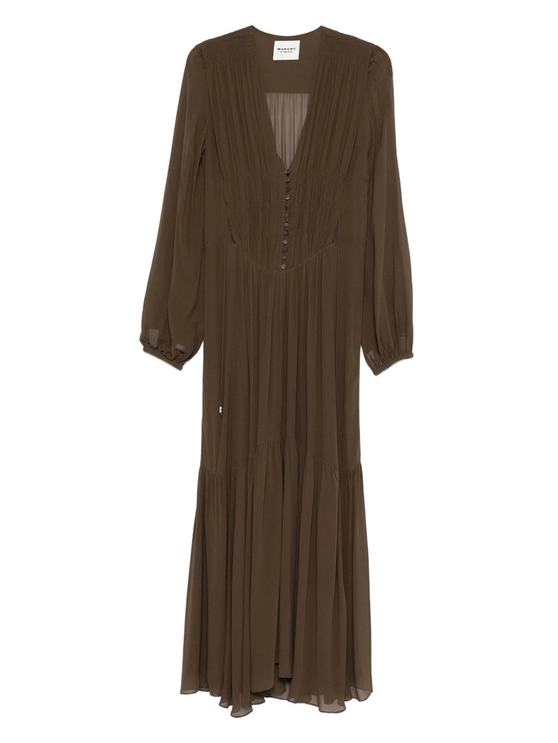 Marant Étoile MARANT ETOILE Dresses Brown 1