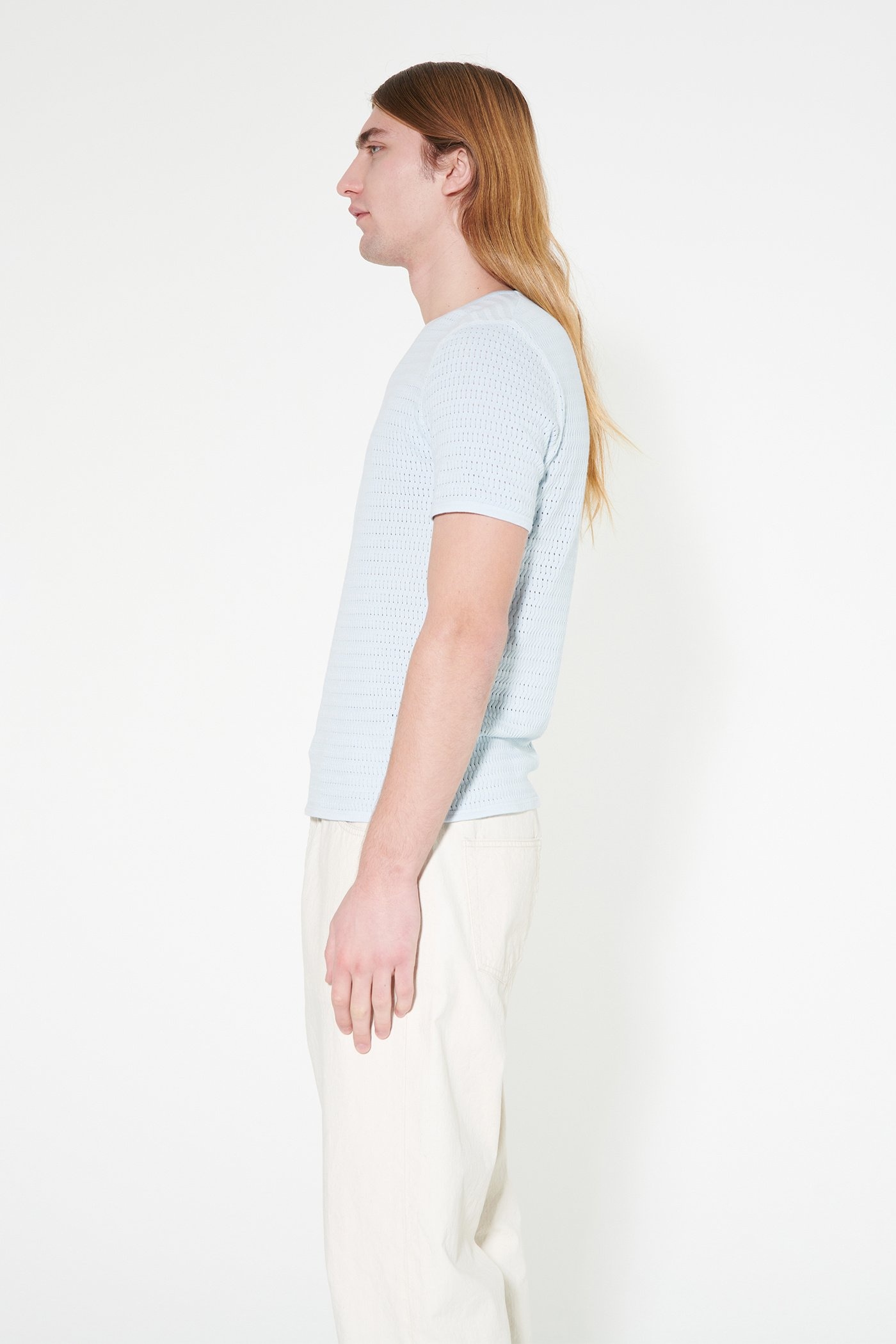 Tanker T-Shirt Sonic Blue Sport Crochet - 2