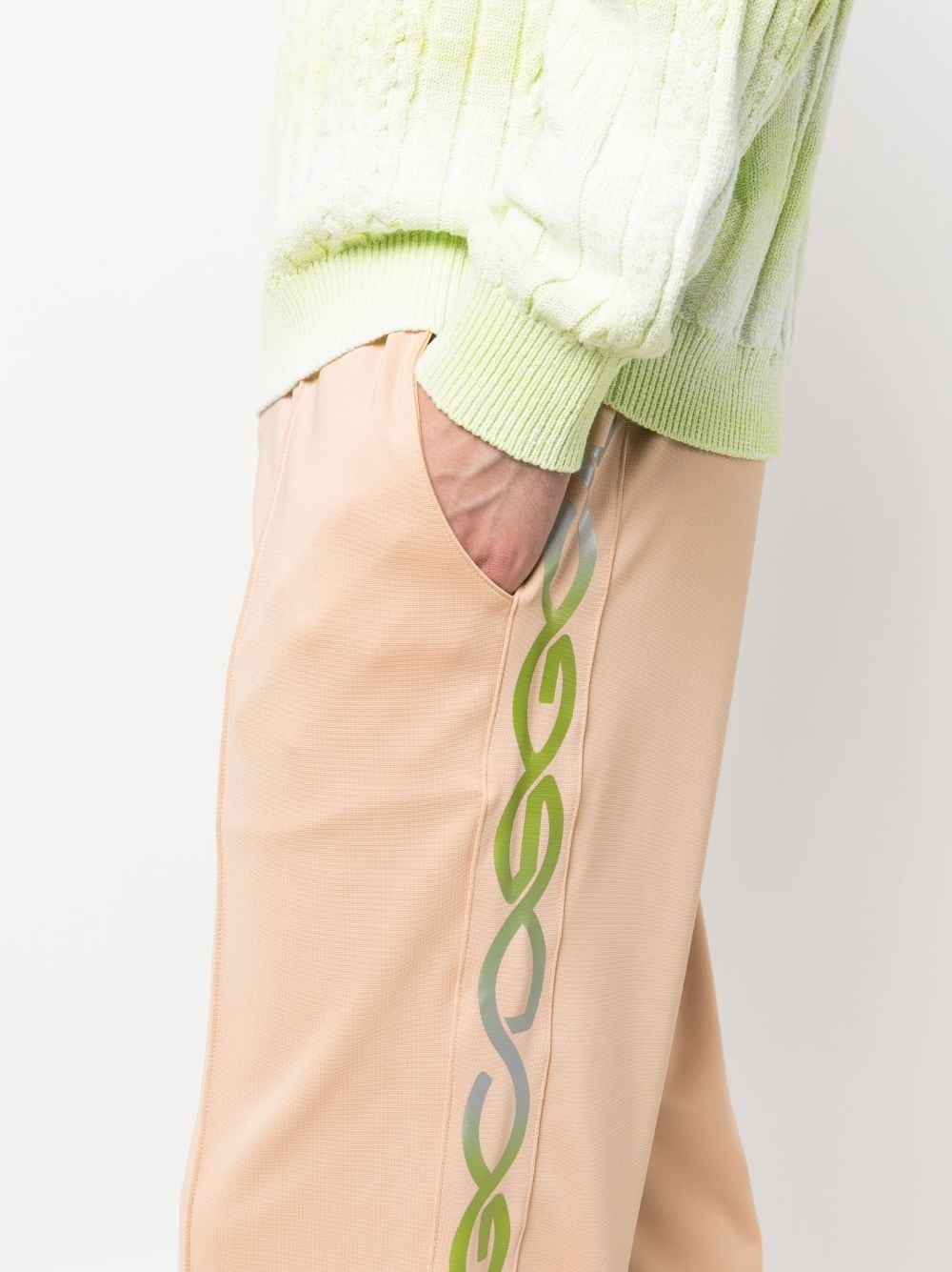 logo-print track trousers - 5