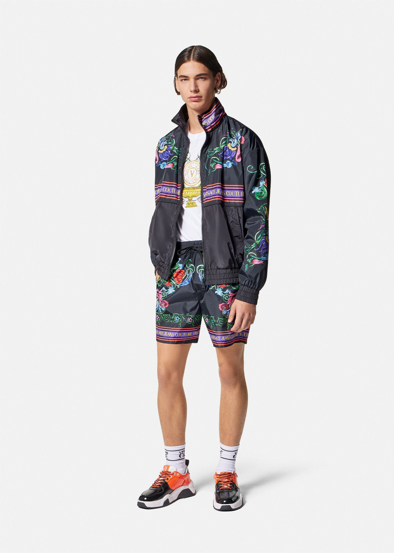 VERSACE JEANS COUTURE V-Emblem Garden Shorts outlook
