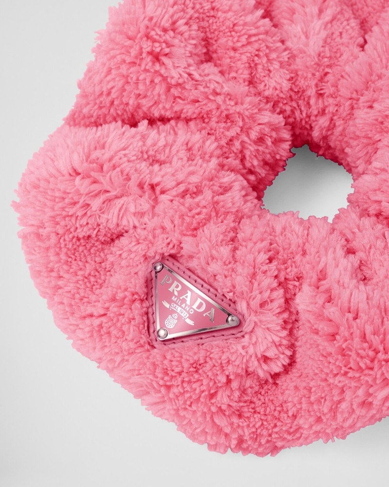 Prada Terry scrunchie outlook