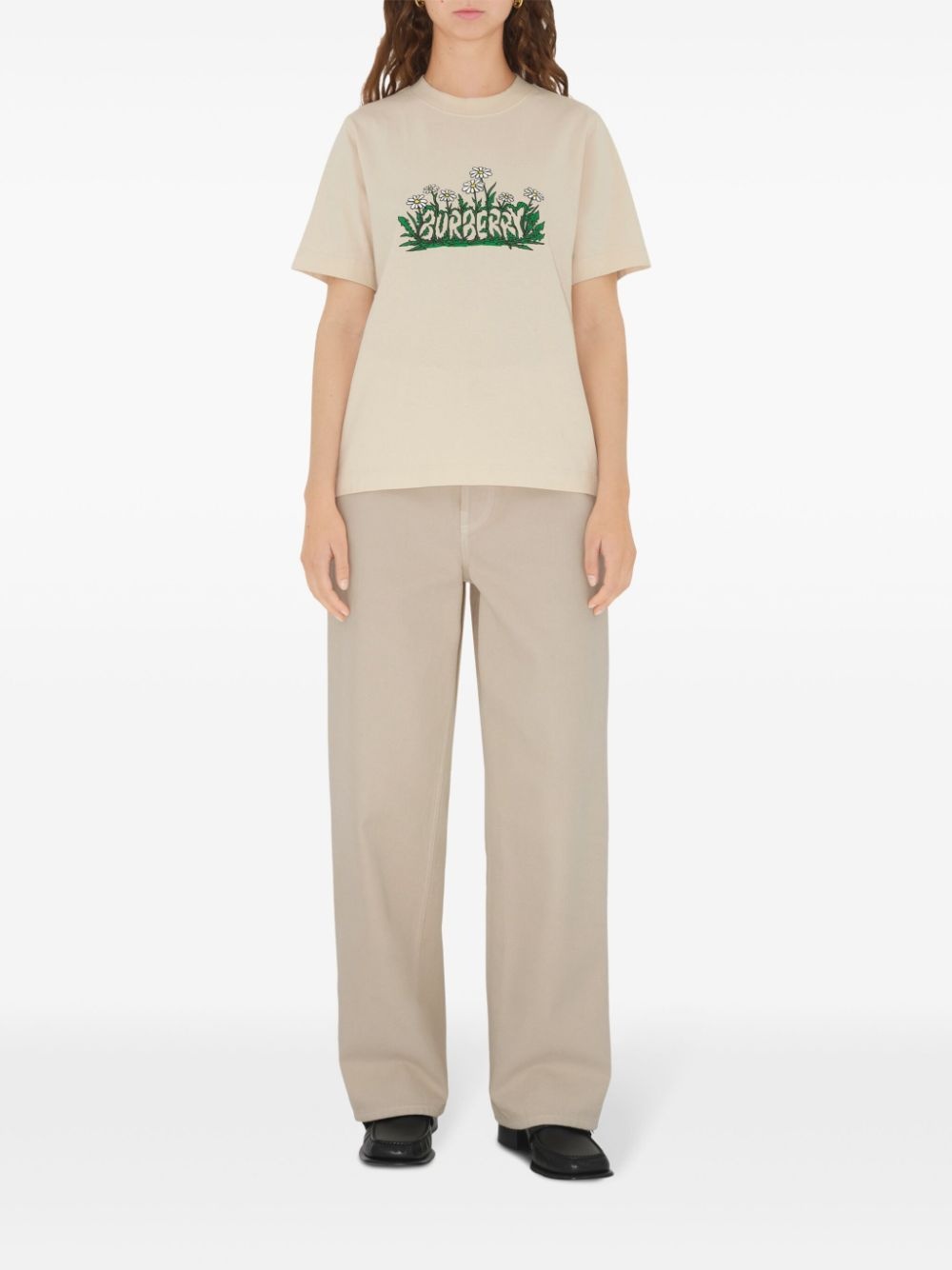 Daisy Logo Cotton T-shirt - 2