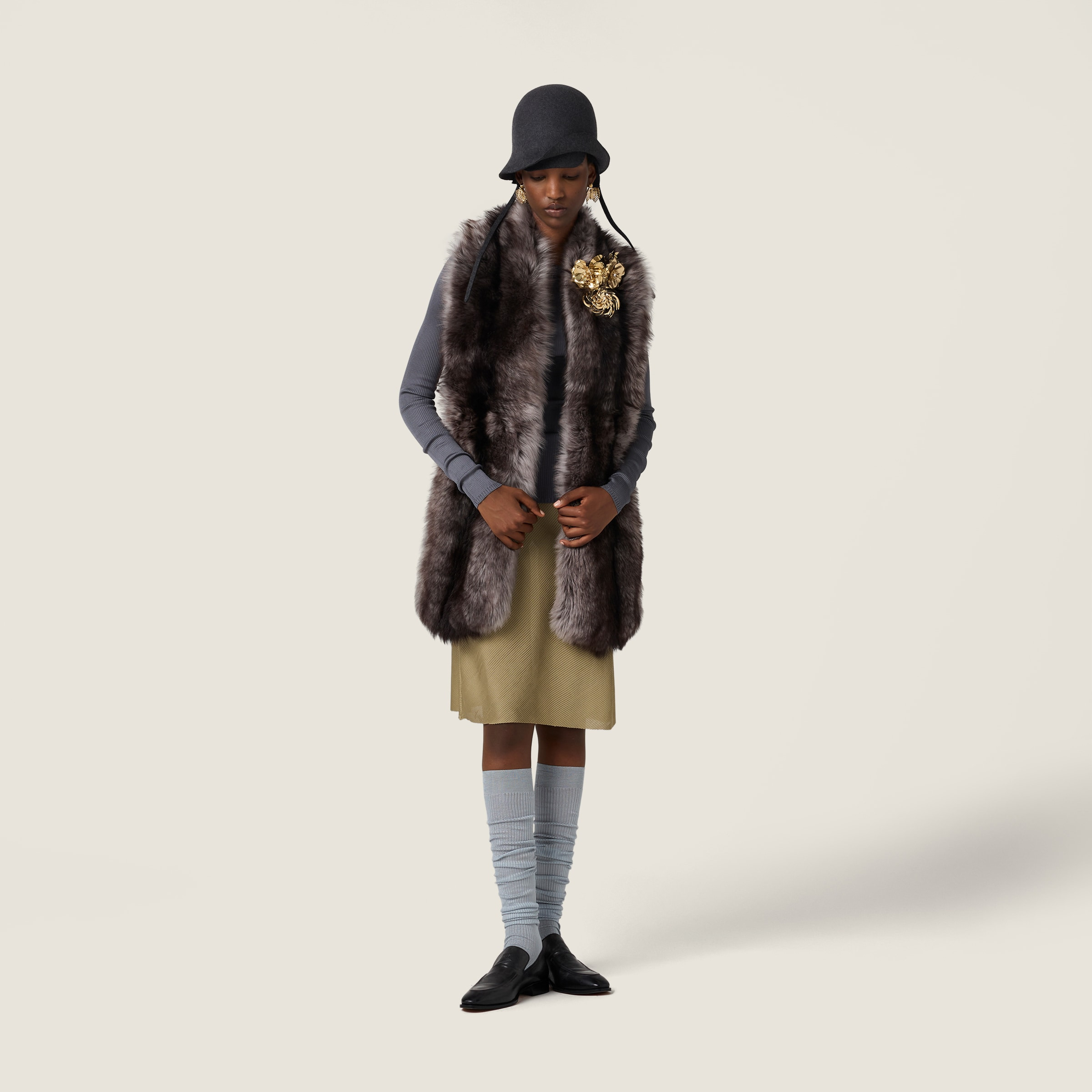 Silk mid-length skirts - 2