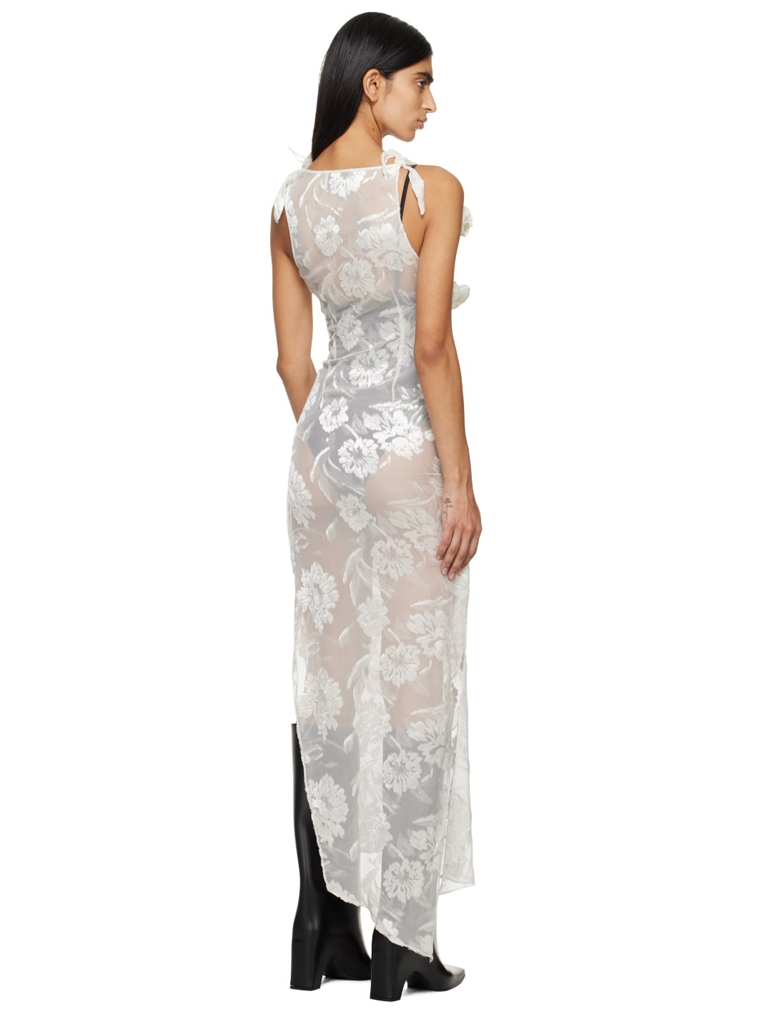 SSENSE Exclusive White Maxi Dress - 3