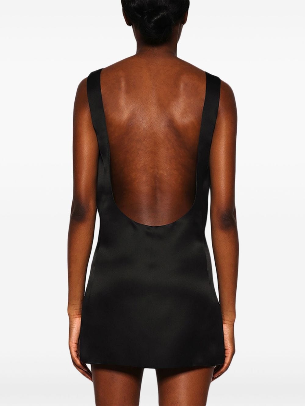 Pranta scoop-back silk dress - 5