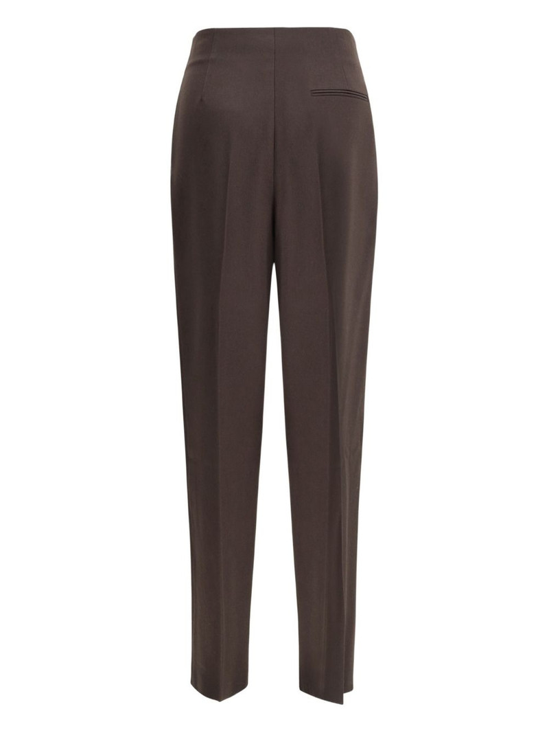 GIORGIO ARMANI pleated-front trousers outlook