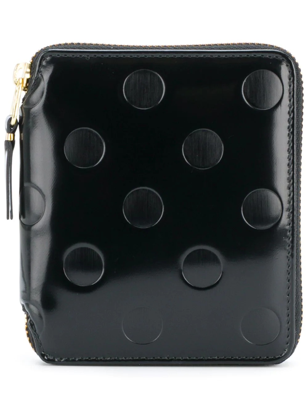 dot detail zipped wallet - 1