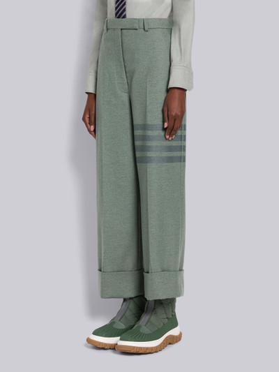 Thom Browne Flannel 4-Bar Straight Leg Trouser outlook