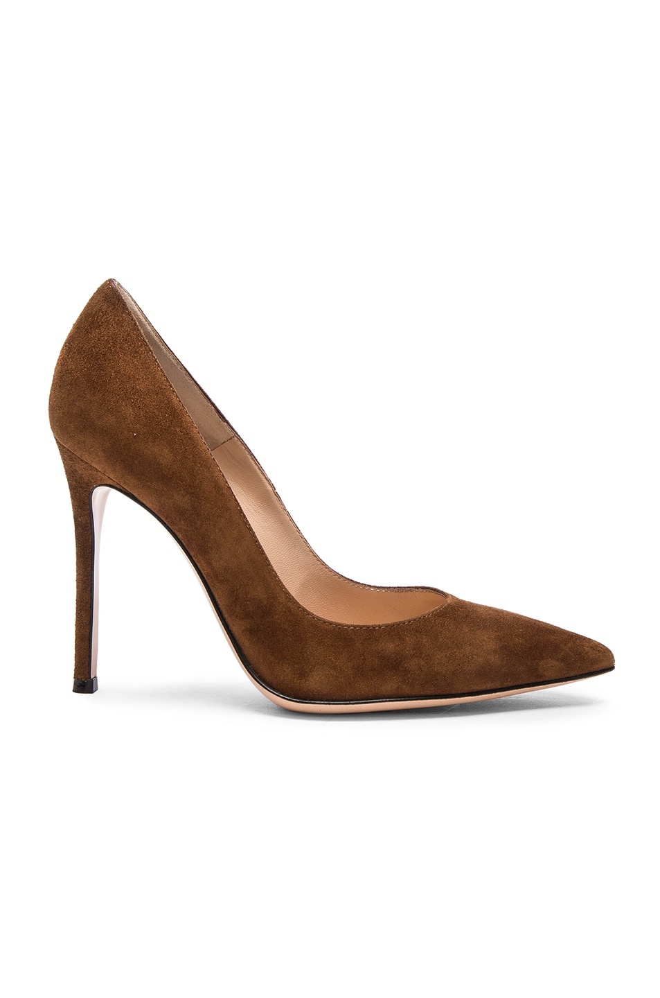 Gianvito Rossi Suede Pumps | forward | REVERSIBLE