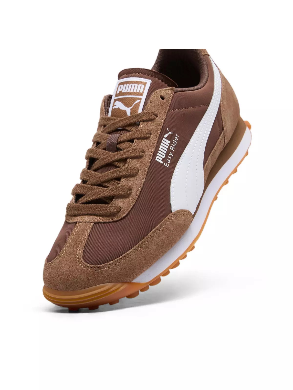 PUMA Easy Rider S&N "Haute Coffee/PUMA White/Espresso Brown" Women's Shoe - 5