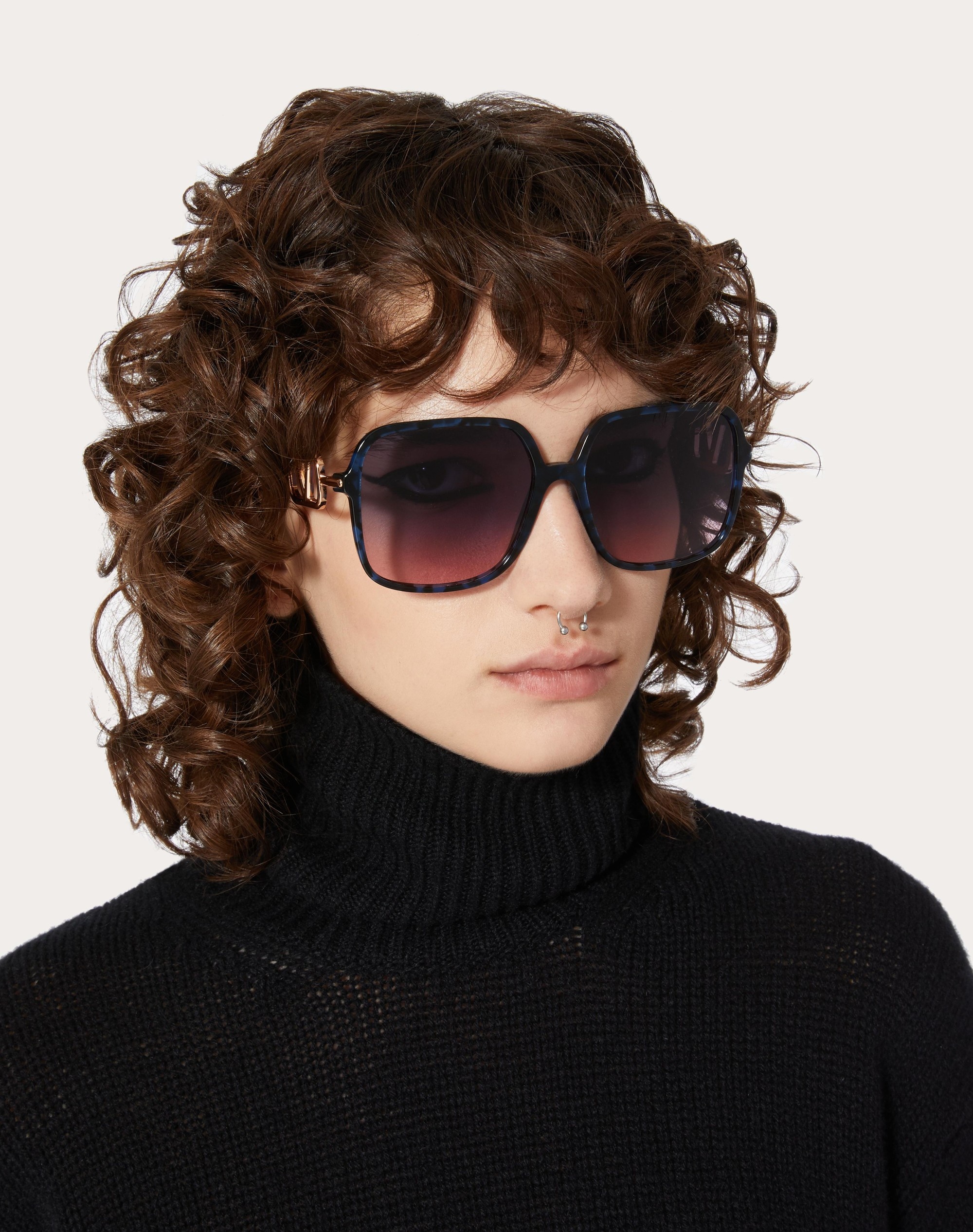 SQUARED ACETATE FRAME VLOGO SIGNATURE - 5