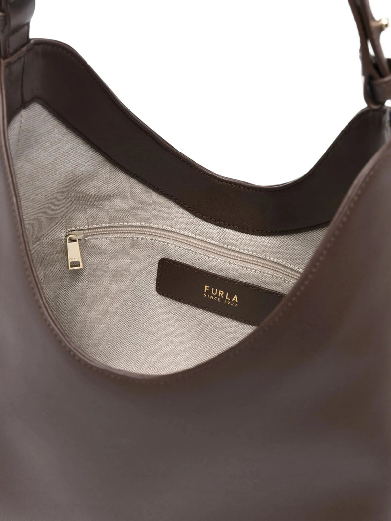 Furla Medium Logo-detail Leather Shoulder Bag 4