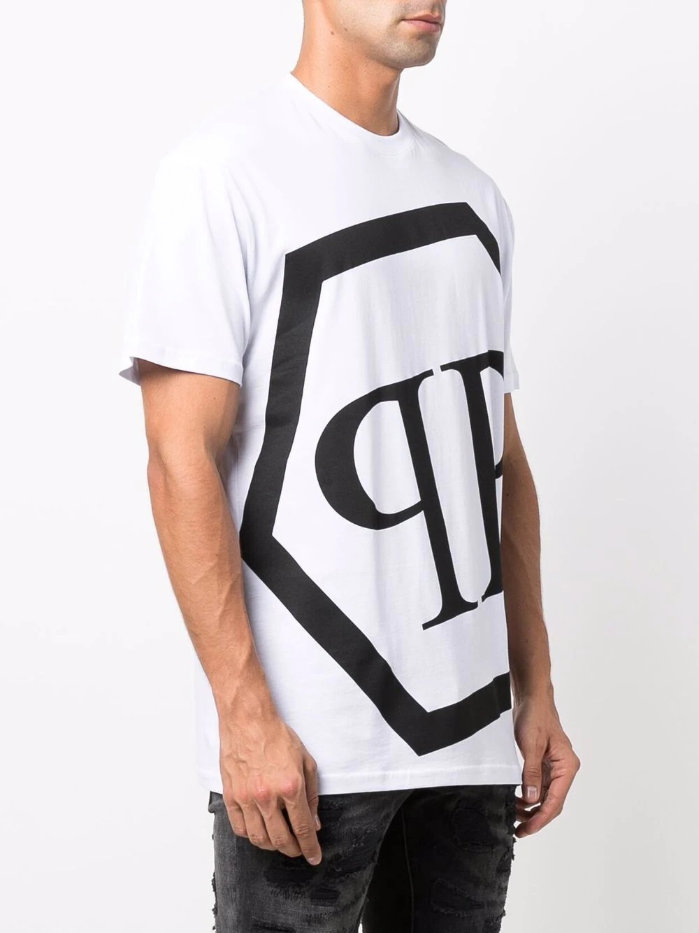 oversized logo print T-shirt - 3