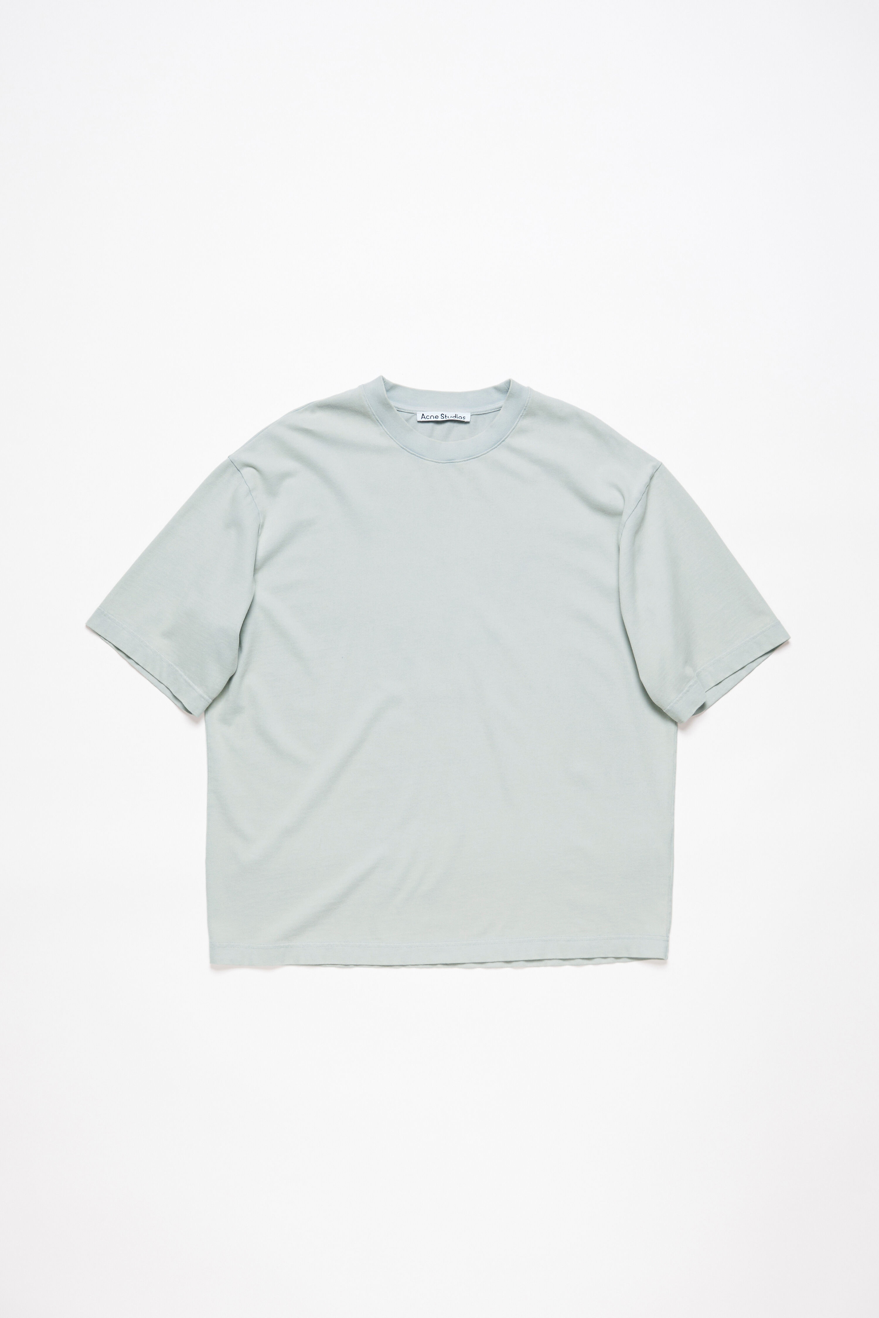Crew neck t-shirt - Relaxed fit - Soft blue - 6