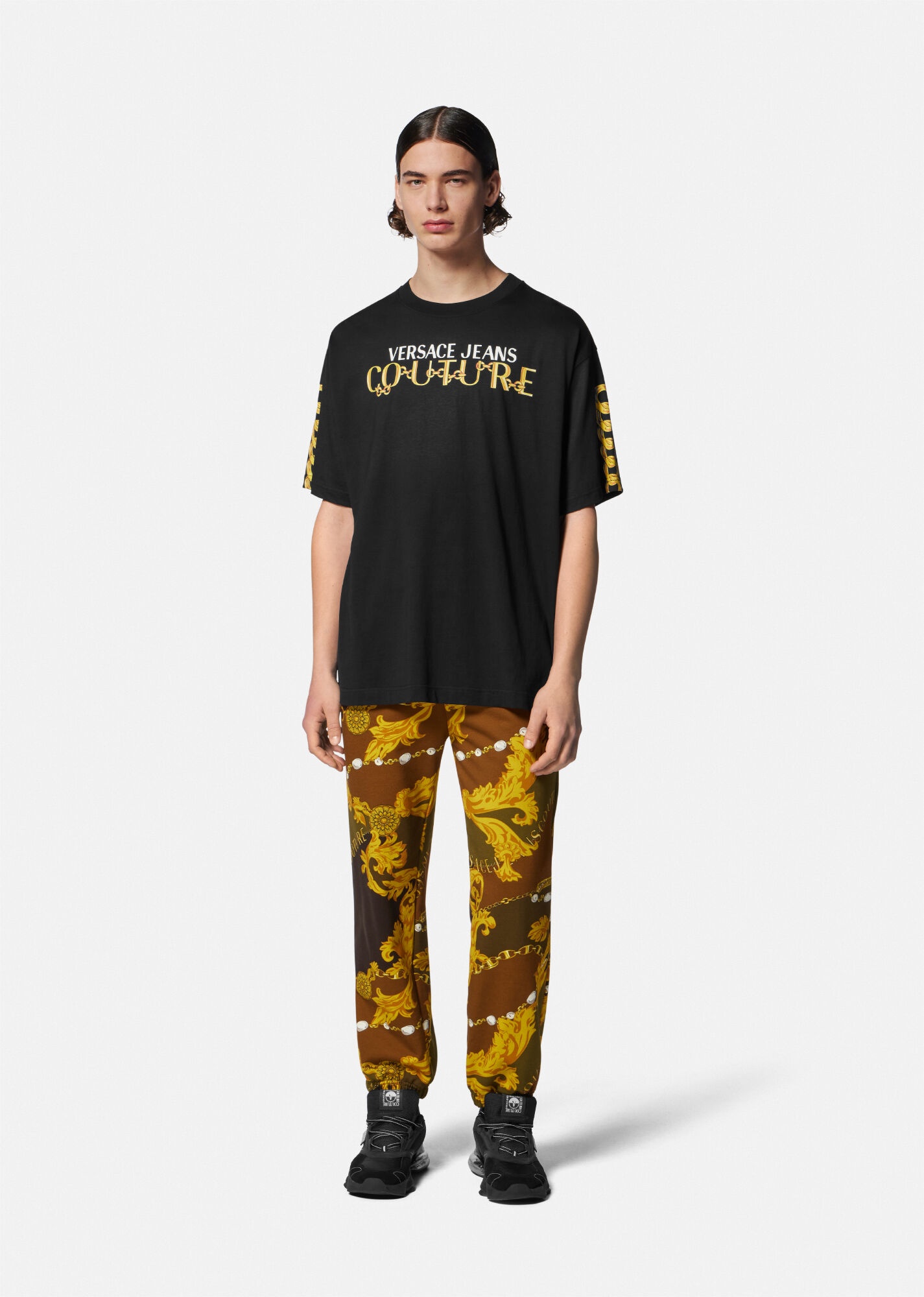 Chain Couture Sweatpants - 2