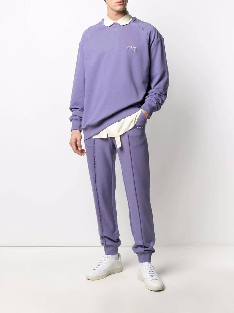 ADER error Kaput embroidered logo cotton sweatshirt outlook