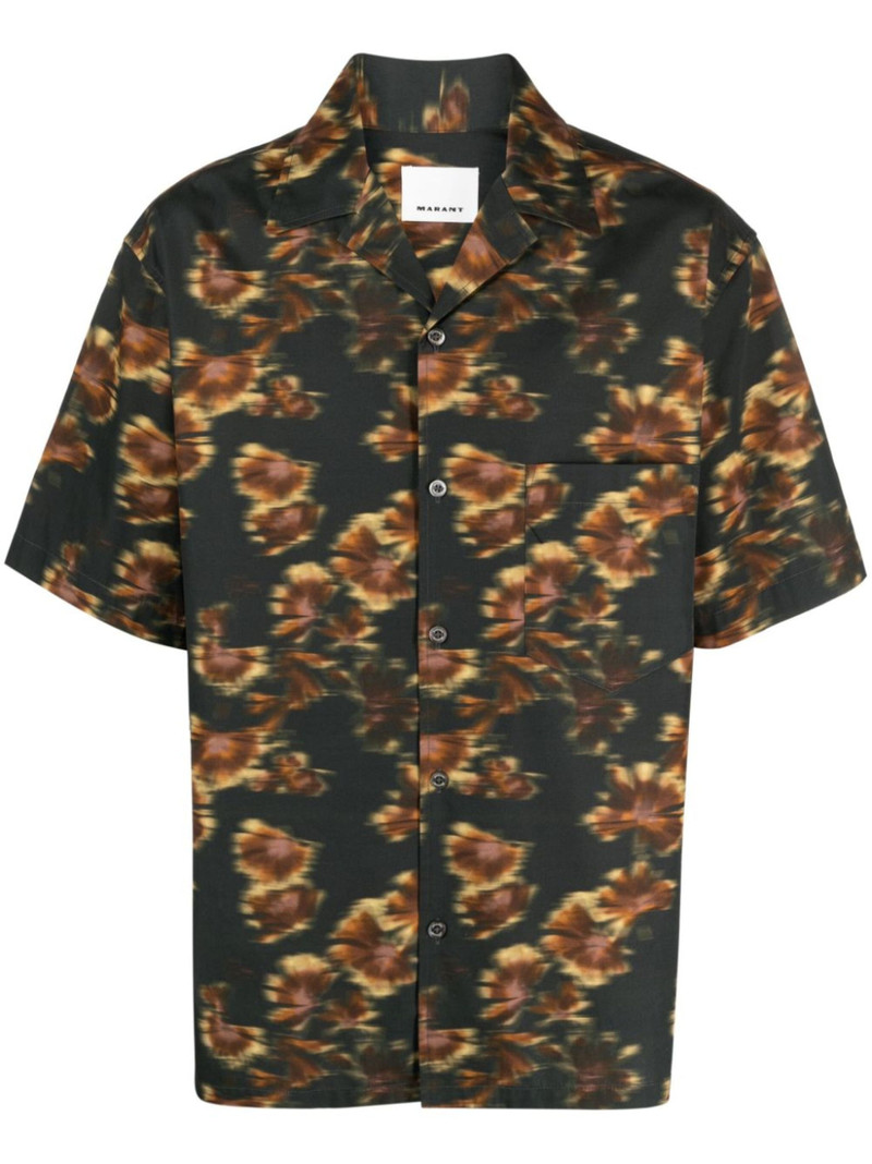 Lazlo floral-print shirt - 1