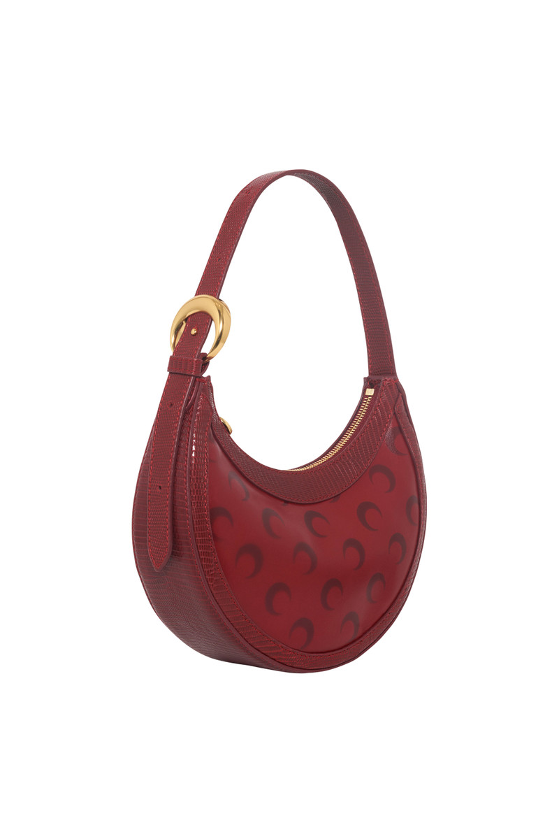 Marine Serre Moon Airbrushed Leather Eclips Mini outlook