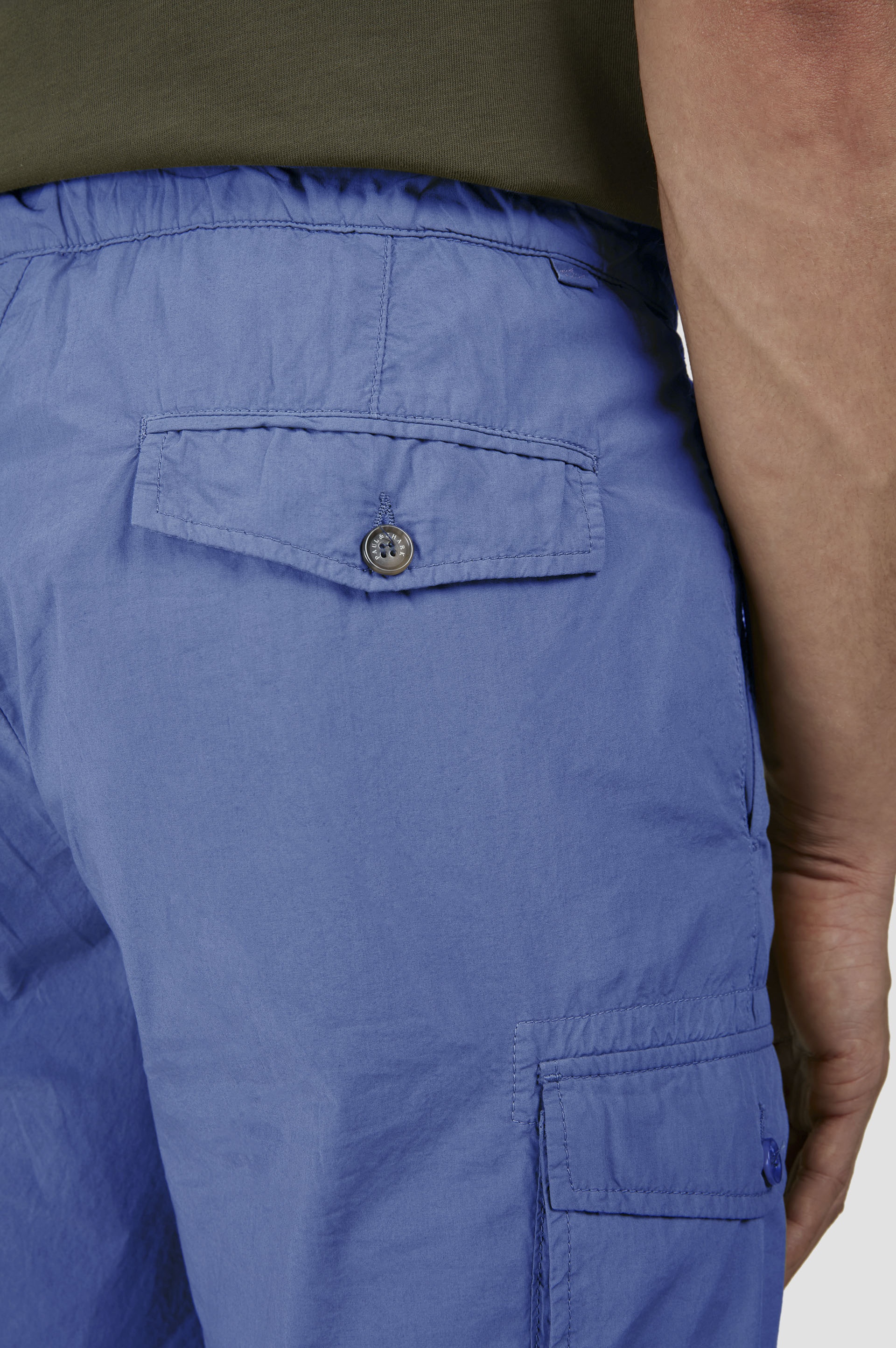 CARGO BERMUDA IN ULTRALIGHT POPLIN COTTON - 4