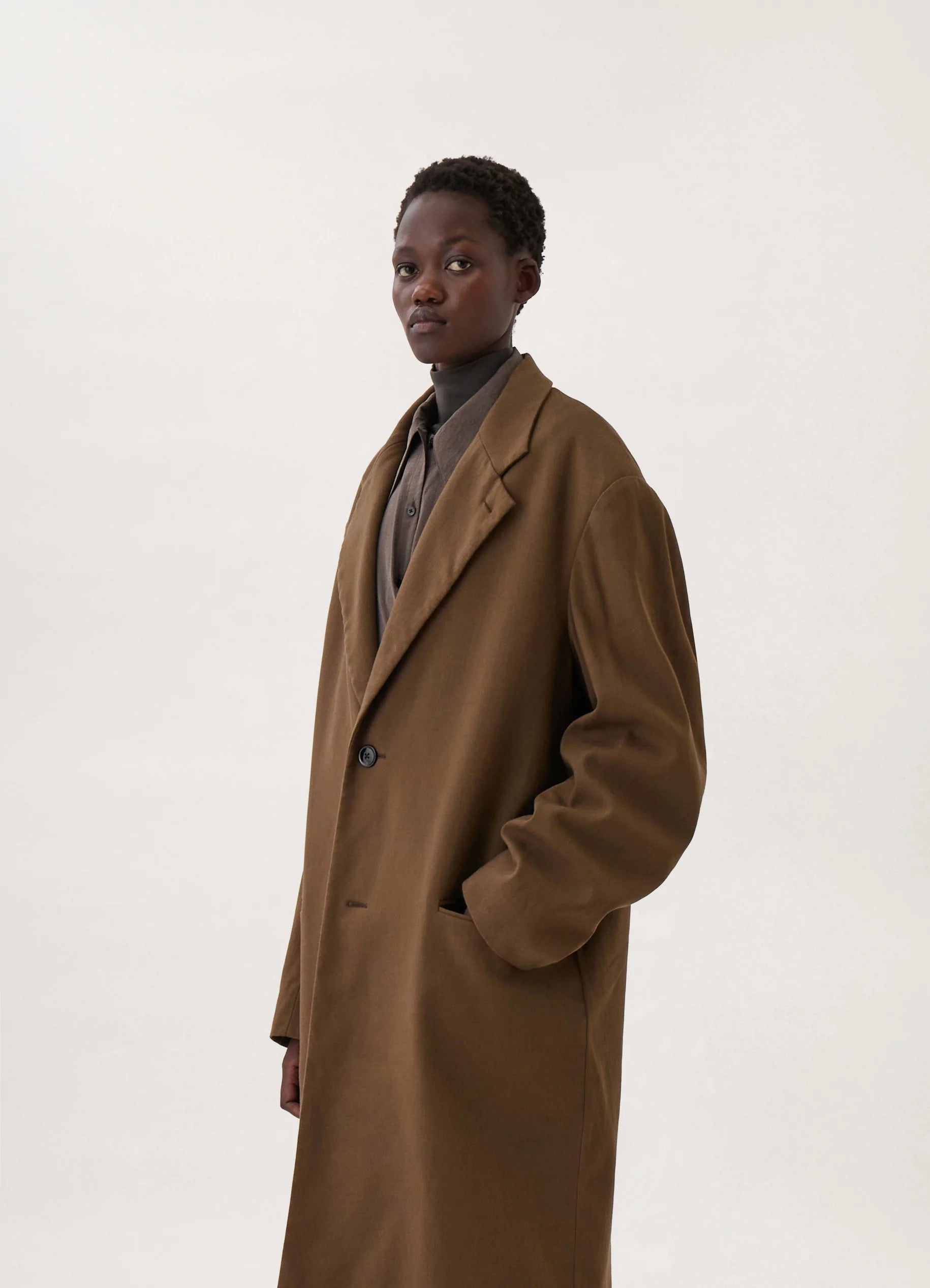 CHESTERFIELD COAT
COTTON VISCOSE - 6