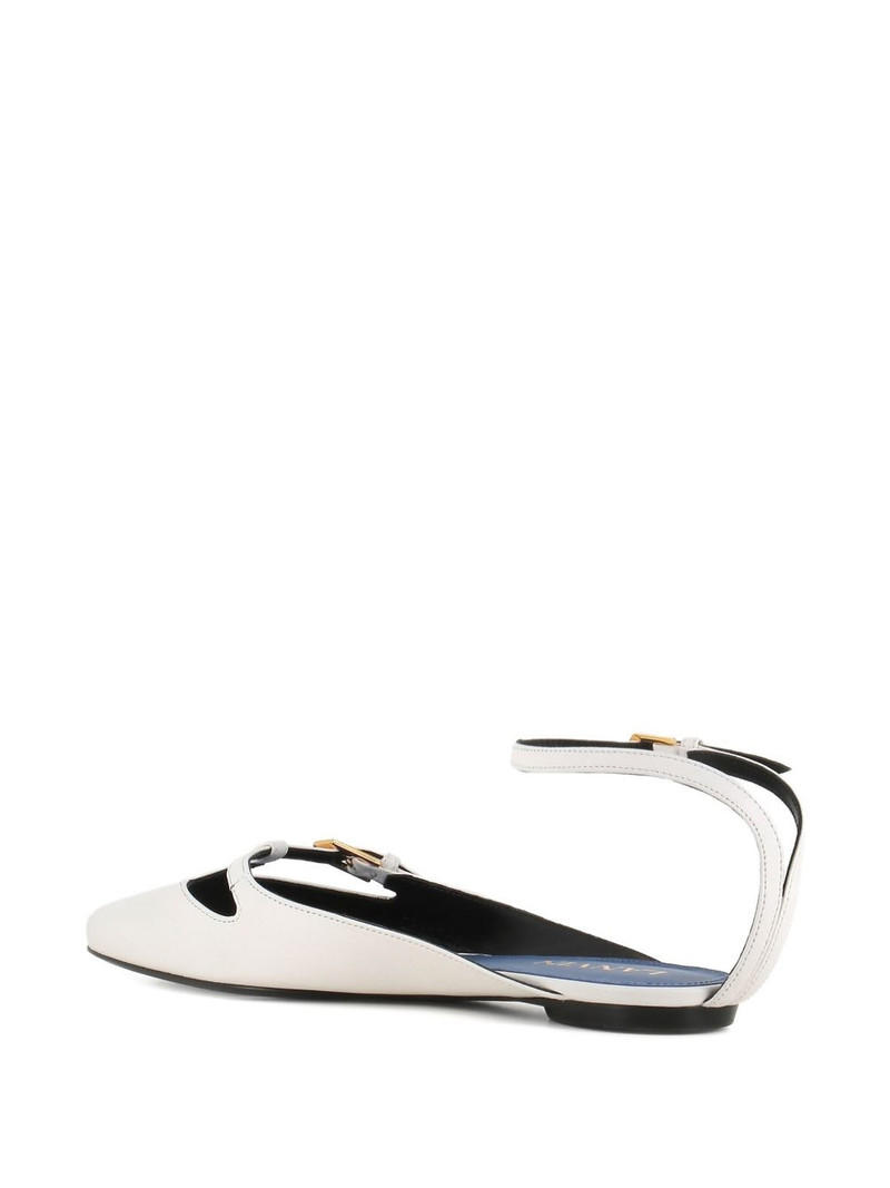 Lanvin buckle-strap flat pumps outlook