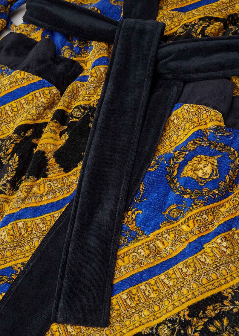 I ♡ Baroque Print Bathrobe 5