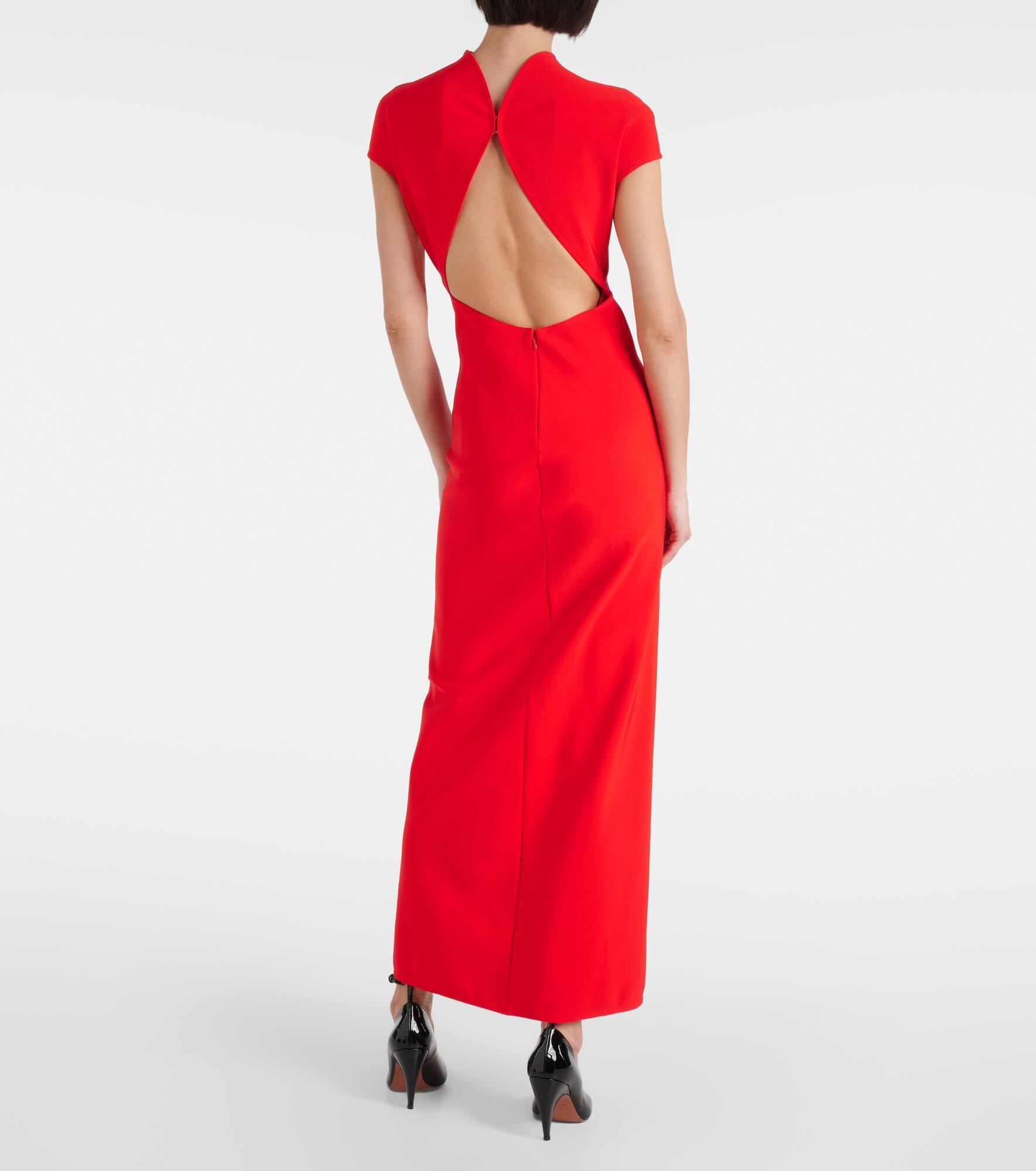 Cutout jersey maxi dress - 3