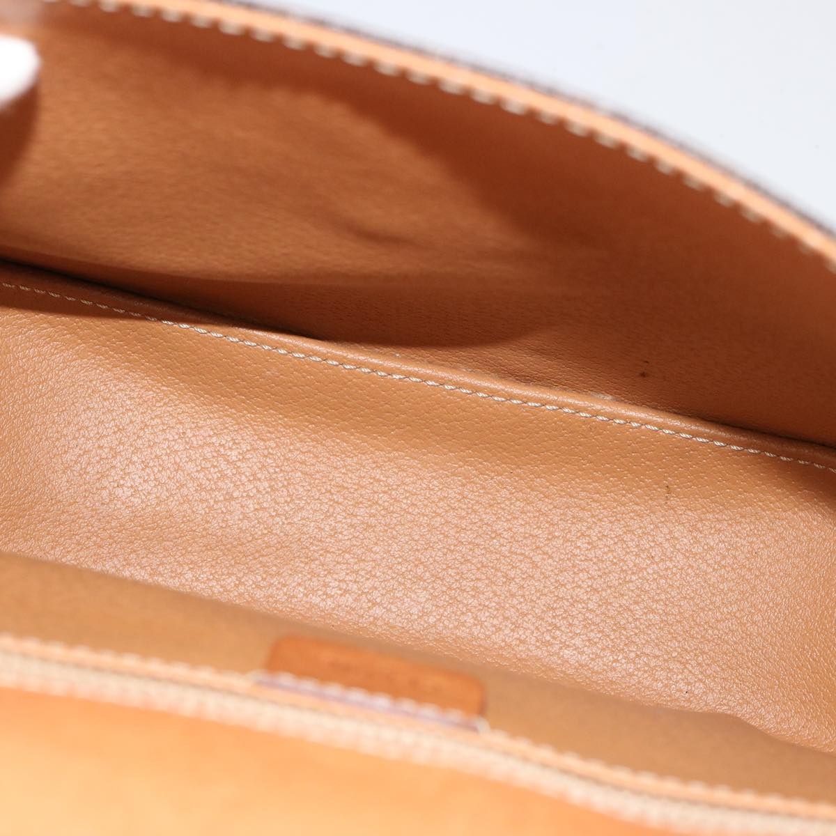 CELINE Macadam Canvas Hand Bag Pvc Brown - 11