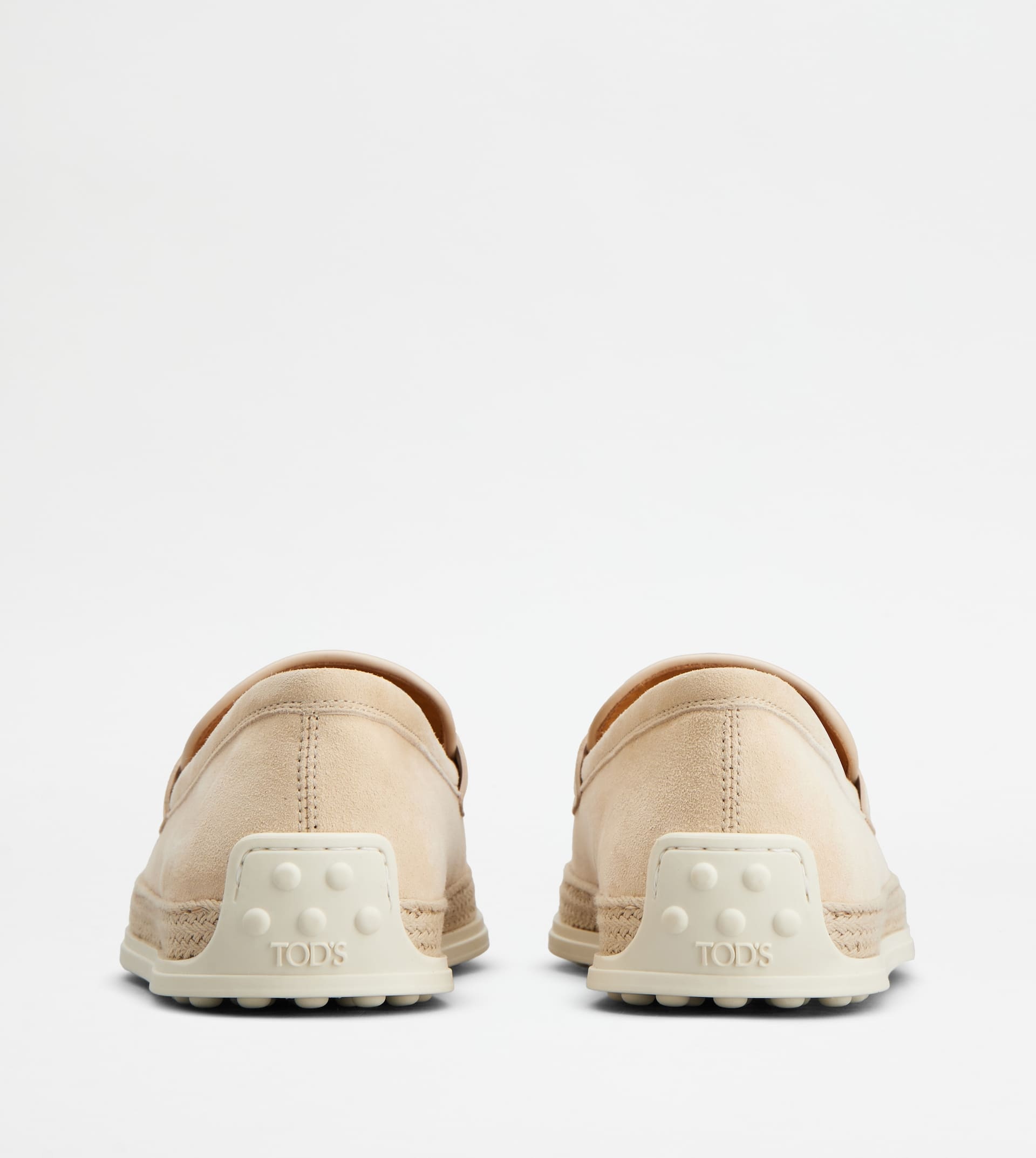 LOAFERS IN SUEDE - BEIGE - 2